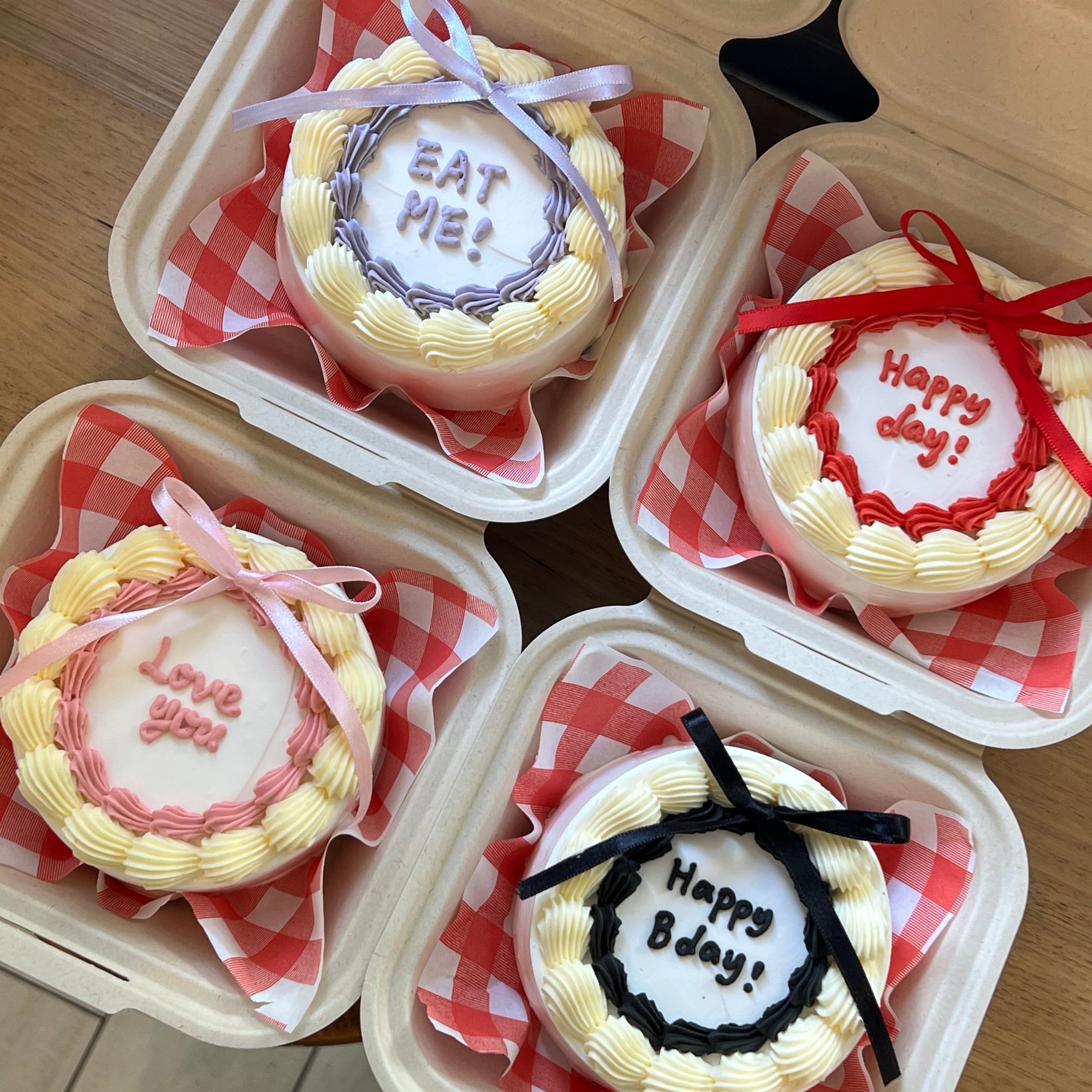 New Ballet Core Lunch Box Cake