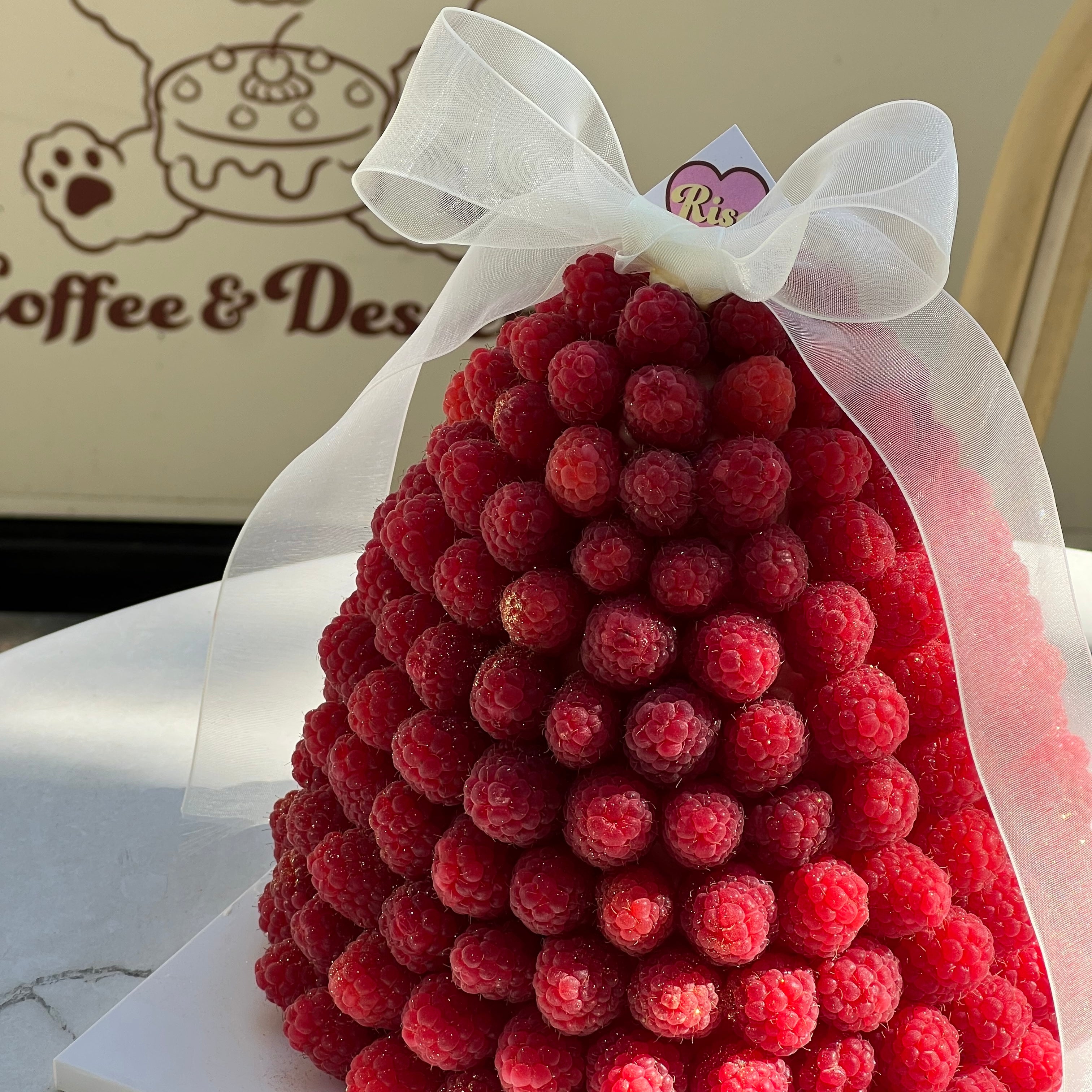 Raspberry Bloom Cake