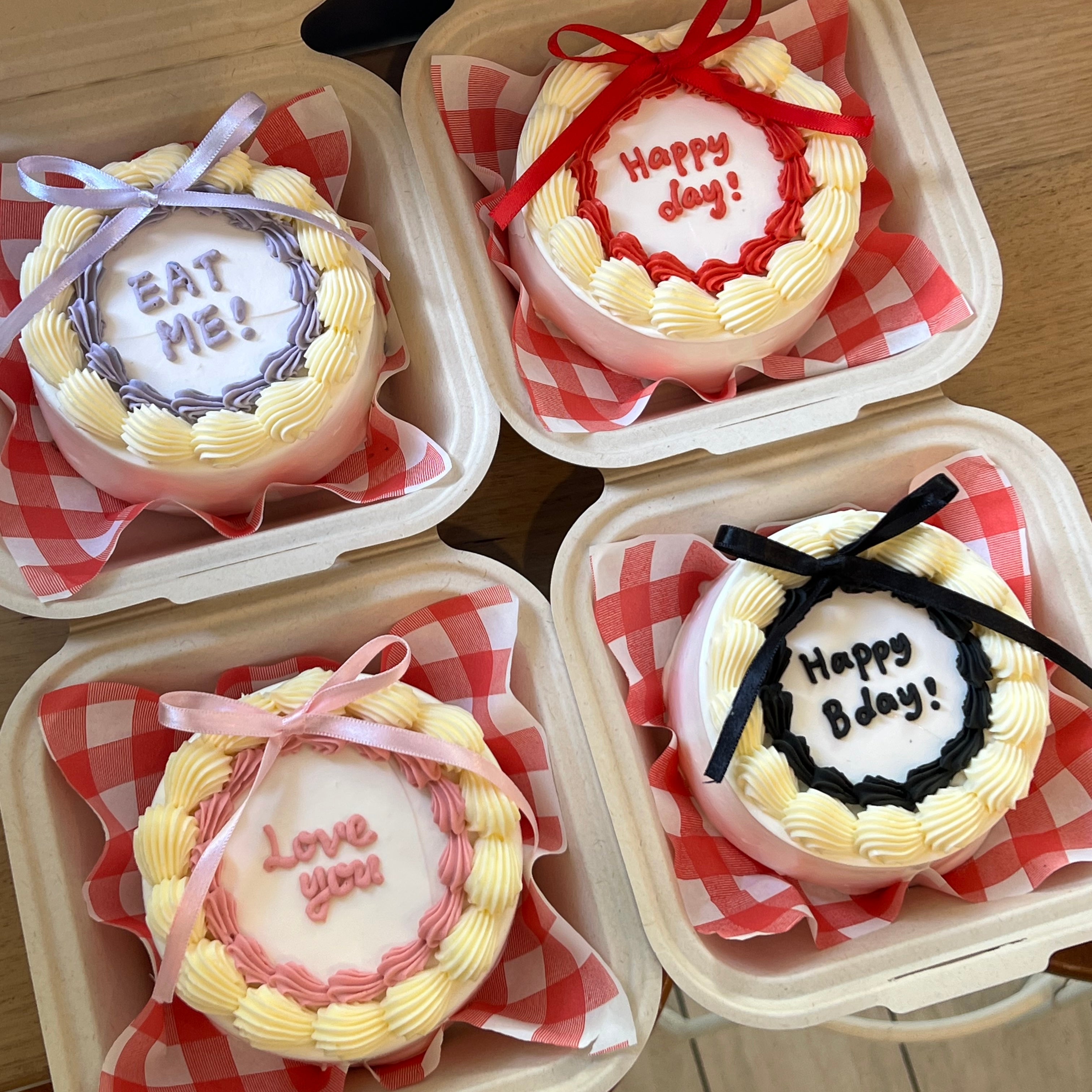 New Ballet Core Lunch Box Cake