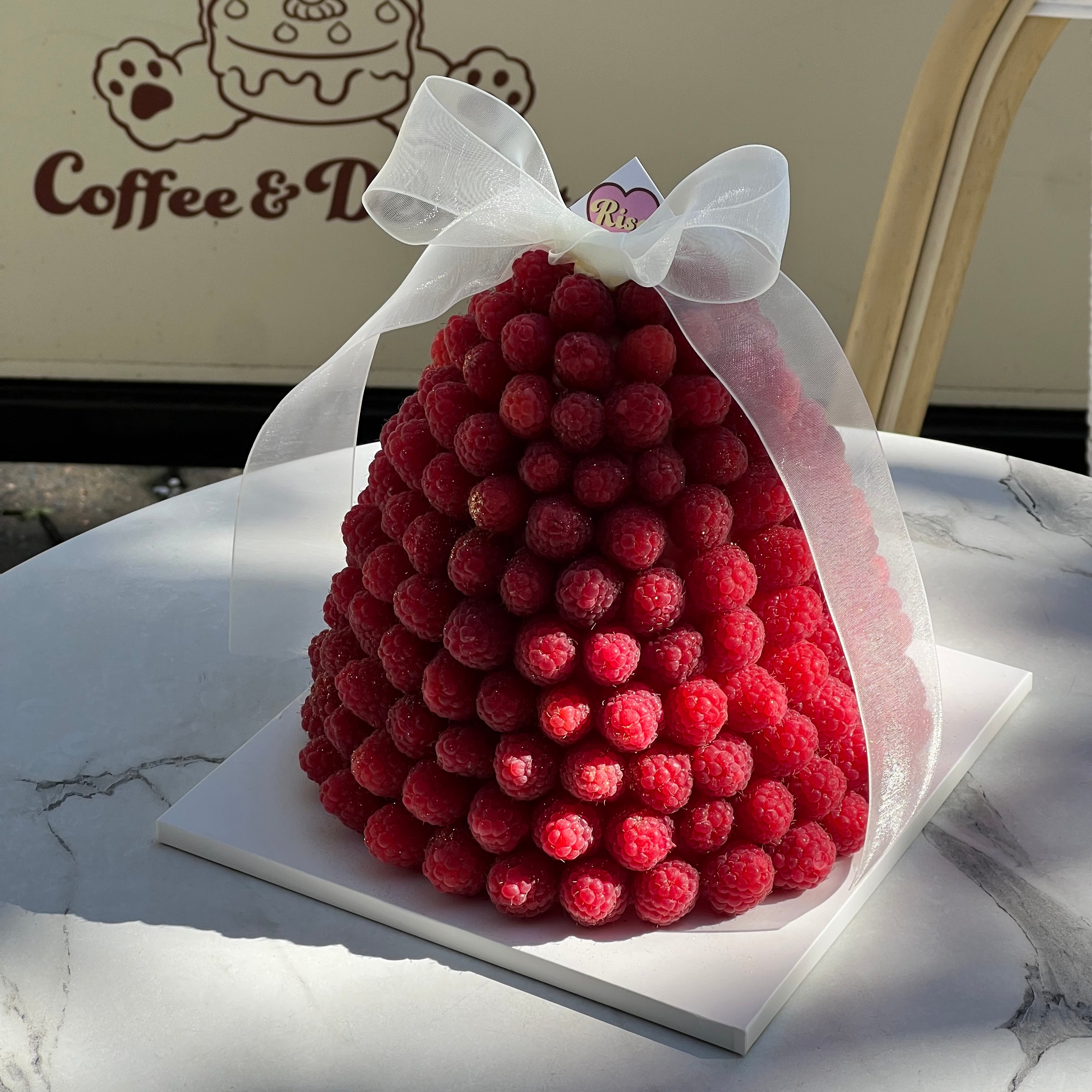 Raspberry Bloom Cake