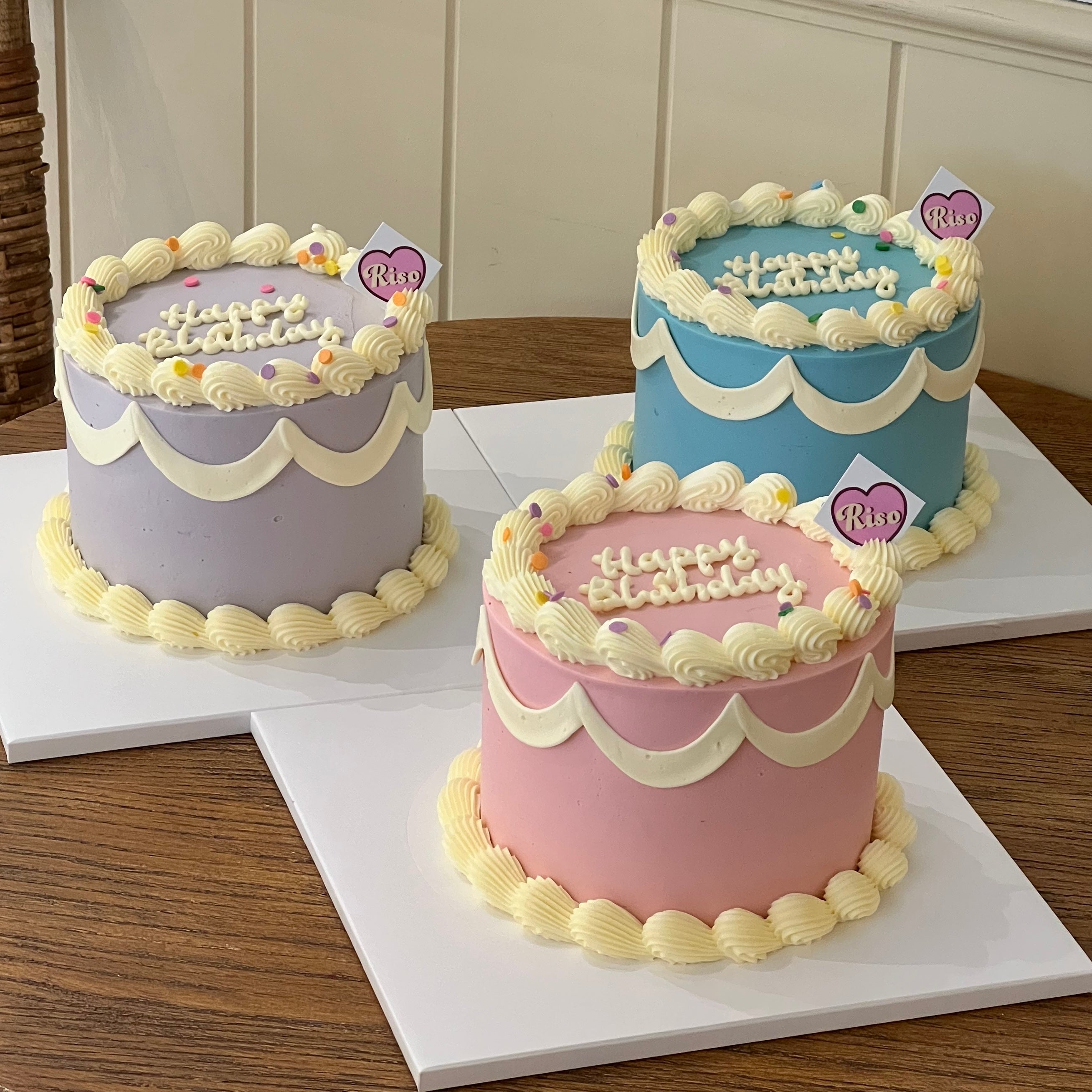 Swirl Symphony Cake (Round/Heart)