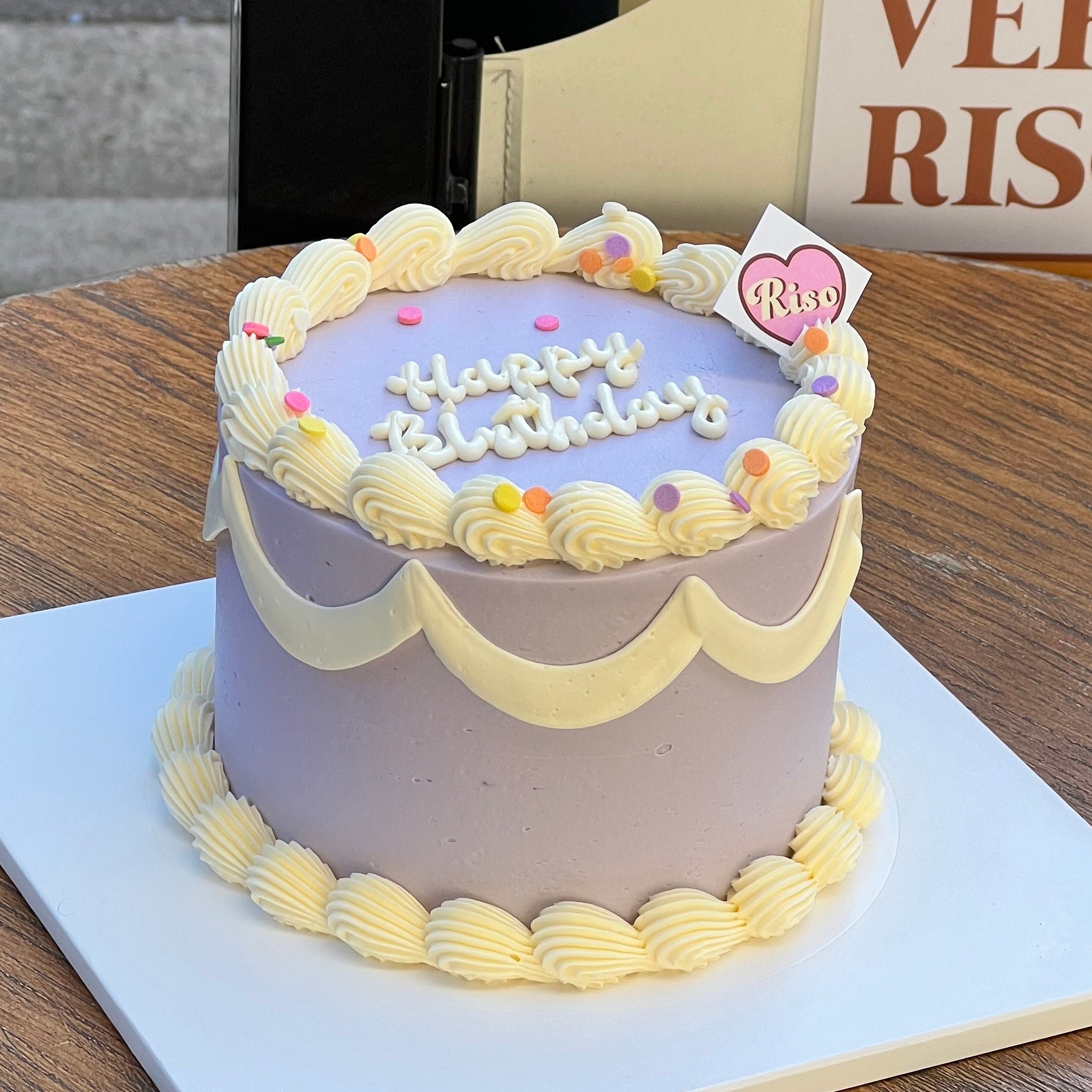 Swirl Symphony Cake (Round/Heart)