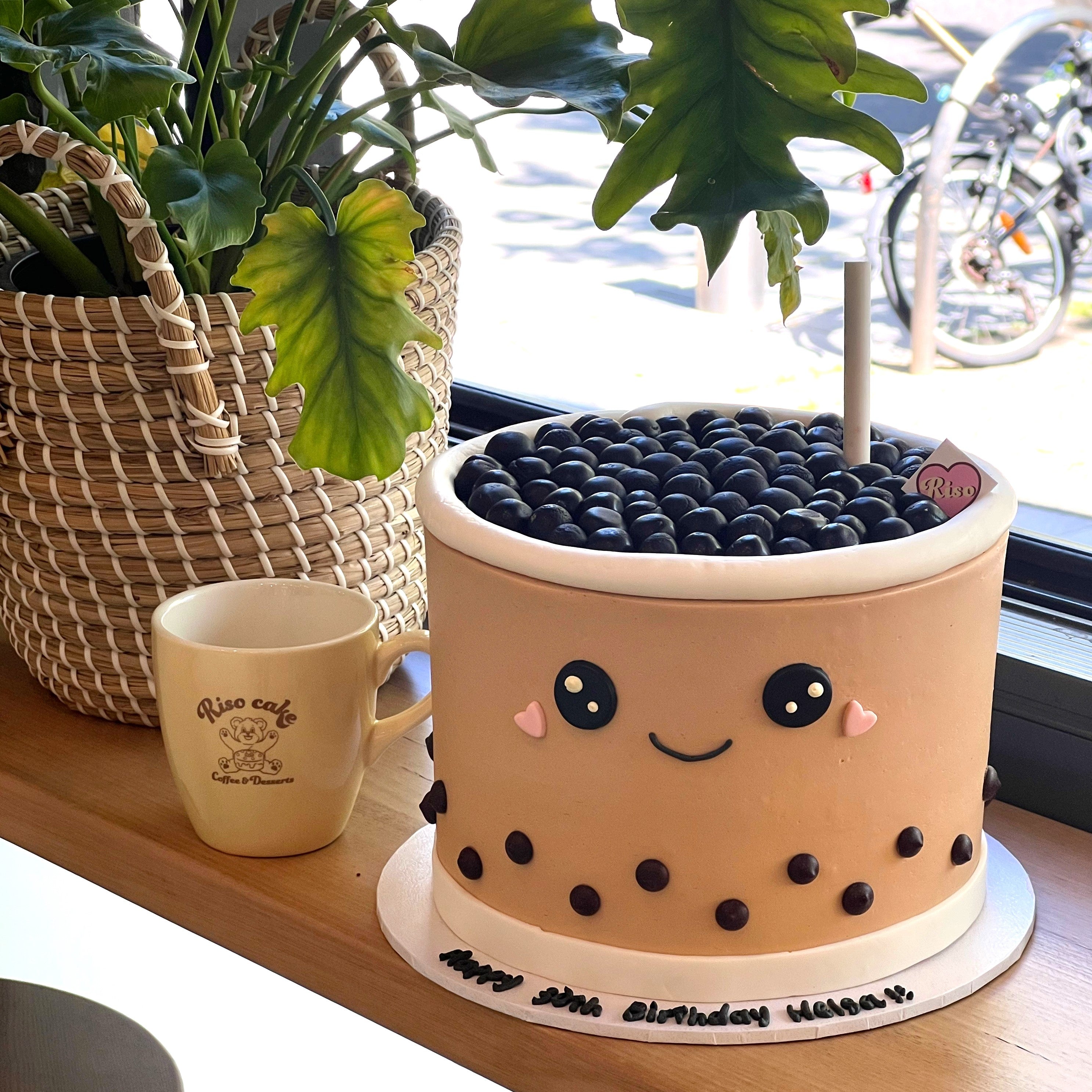 Bubble Tea Cake (Tall Design)