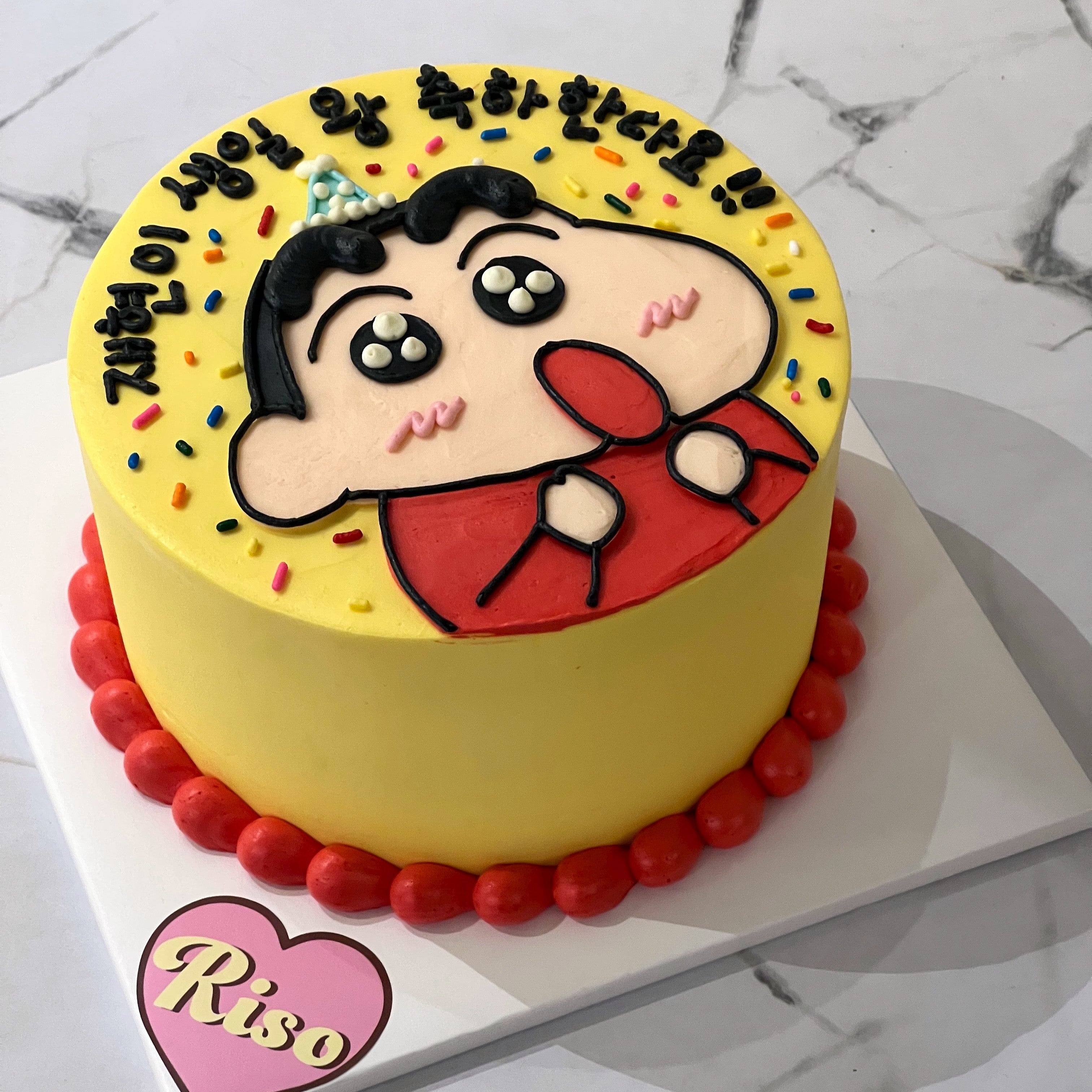 Crayon Shin-Chan Cake