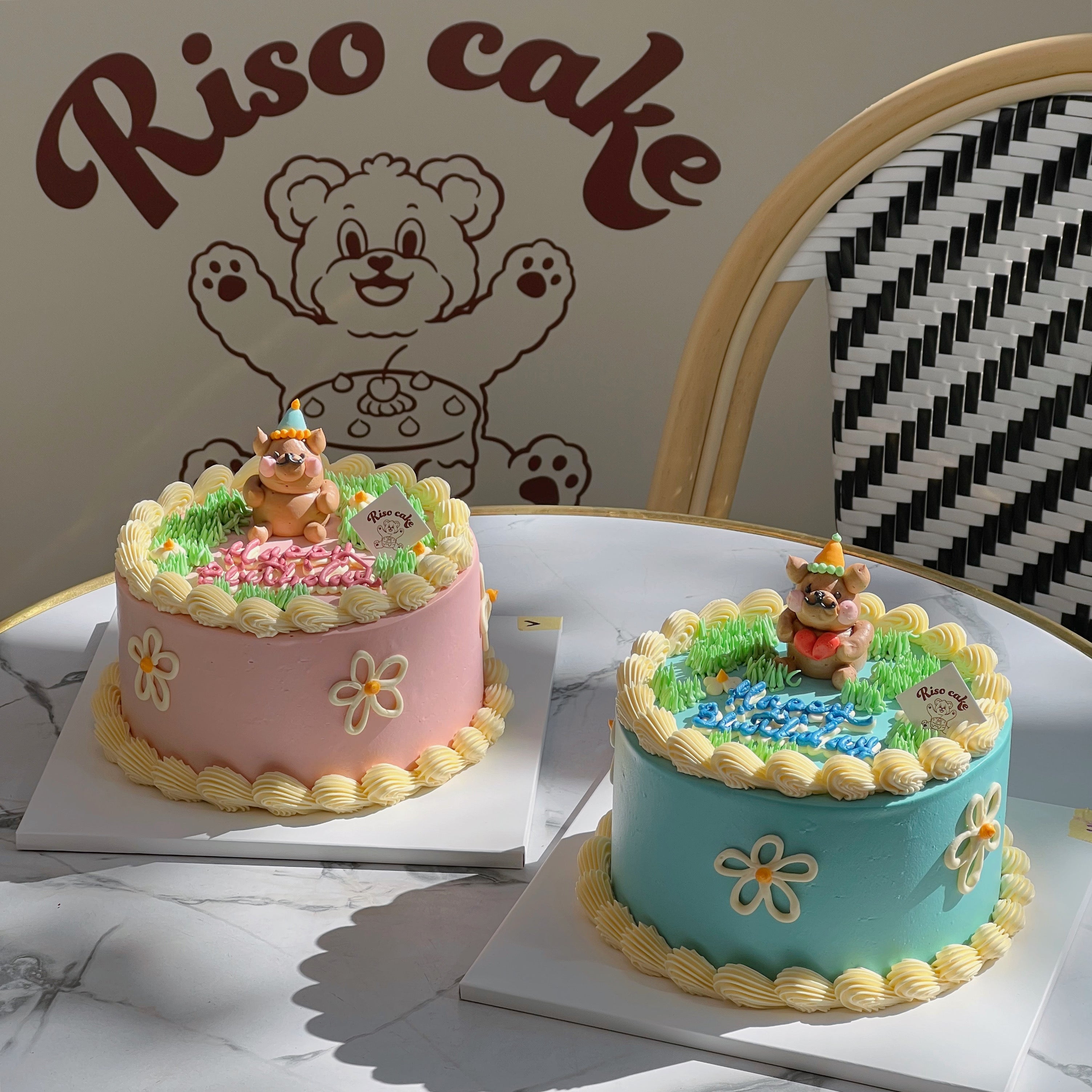 Teddy Bear's Secret Garden Cake