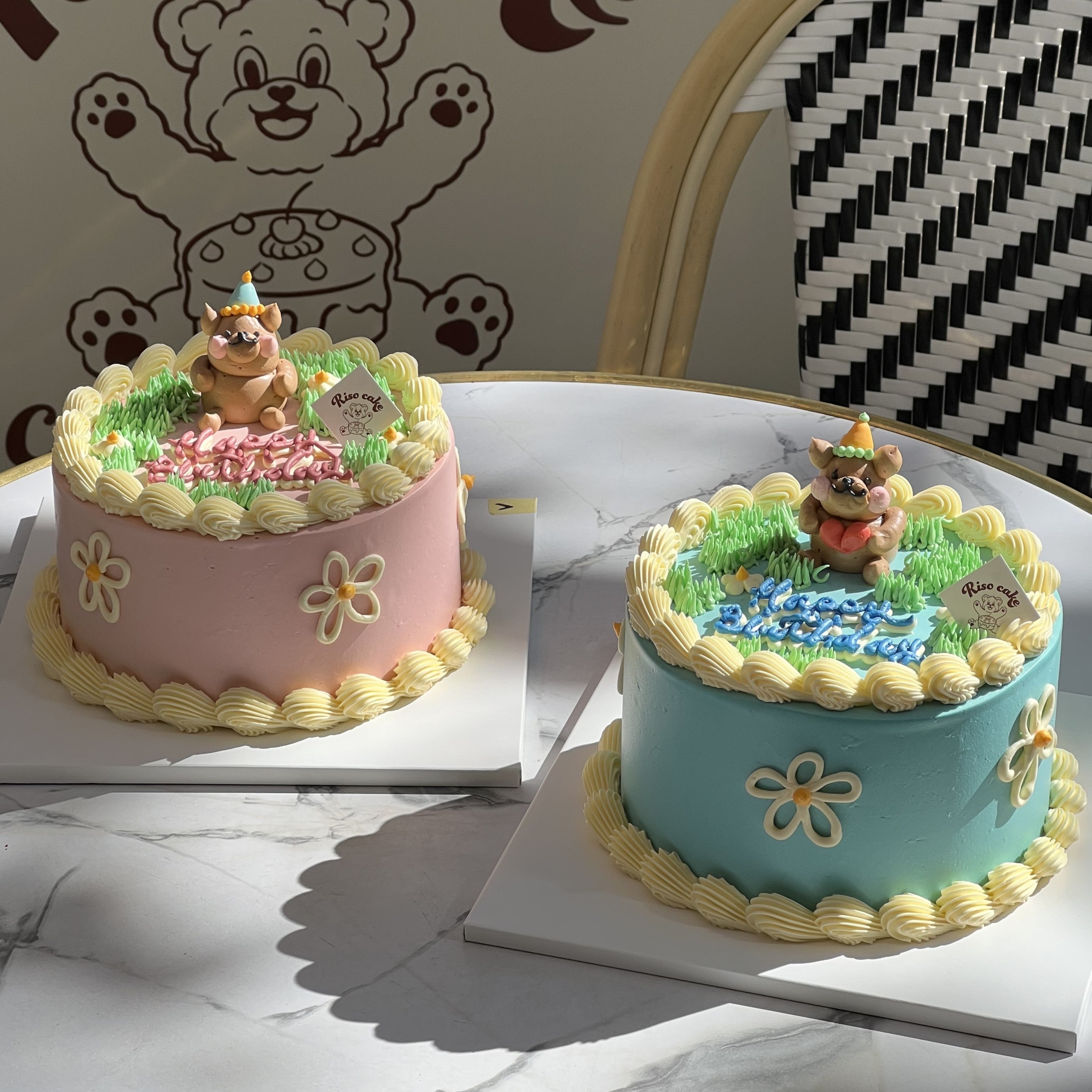 Teddy Bear's Secret Garden Cake