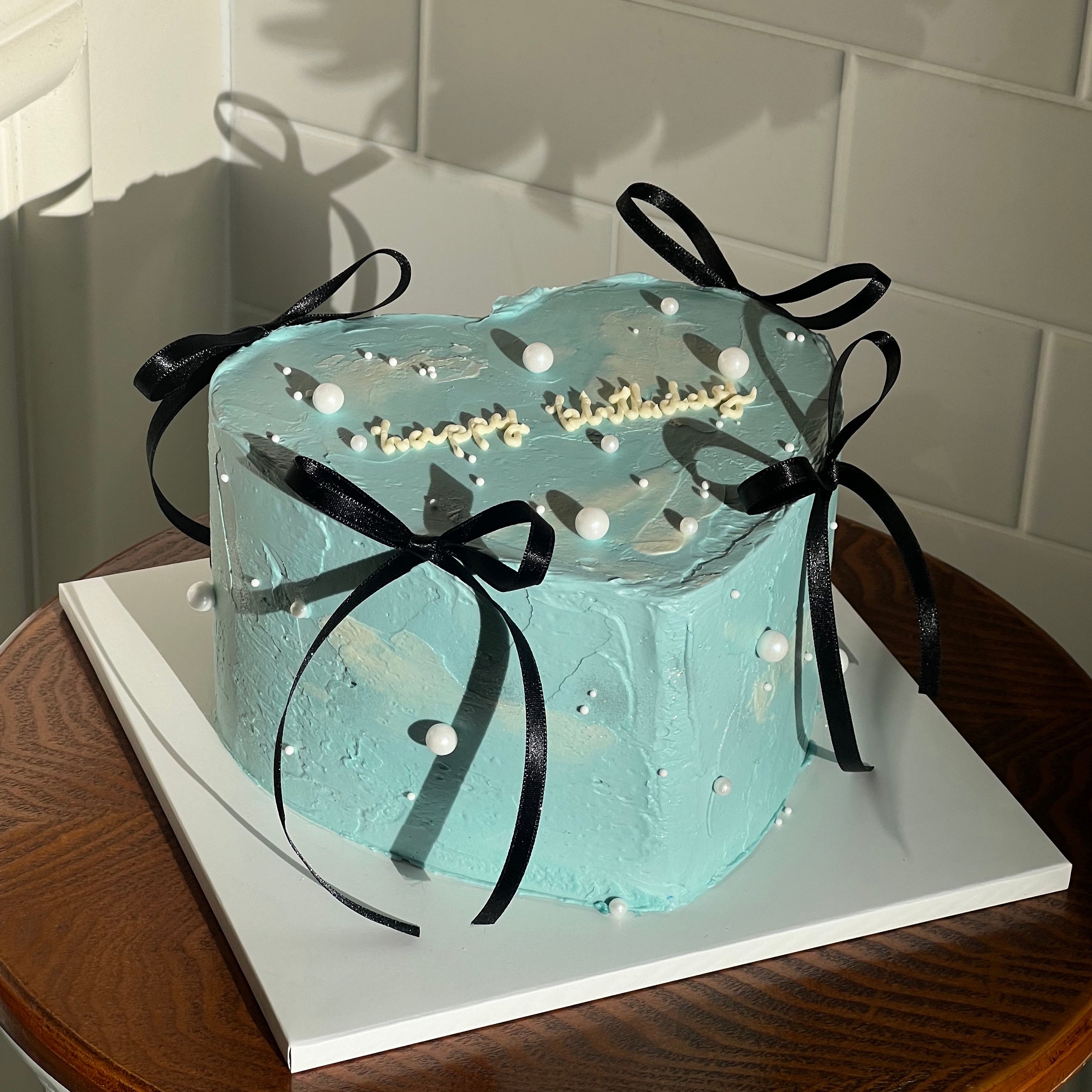 Heart Balletcore Cake (Round/Heart)