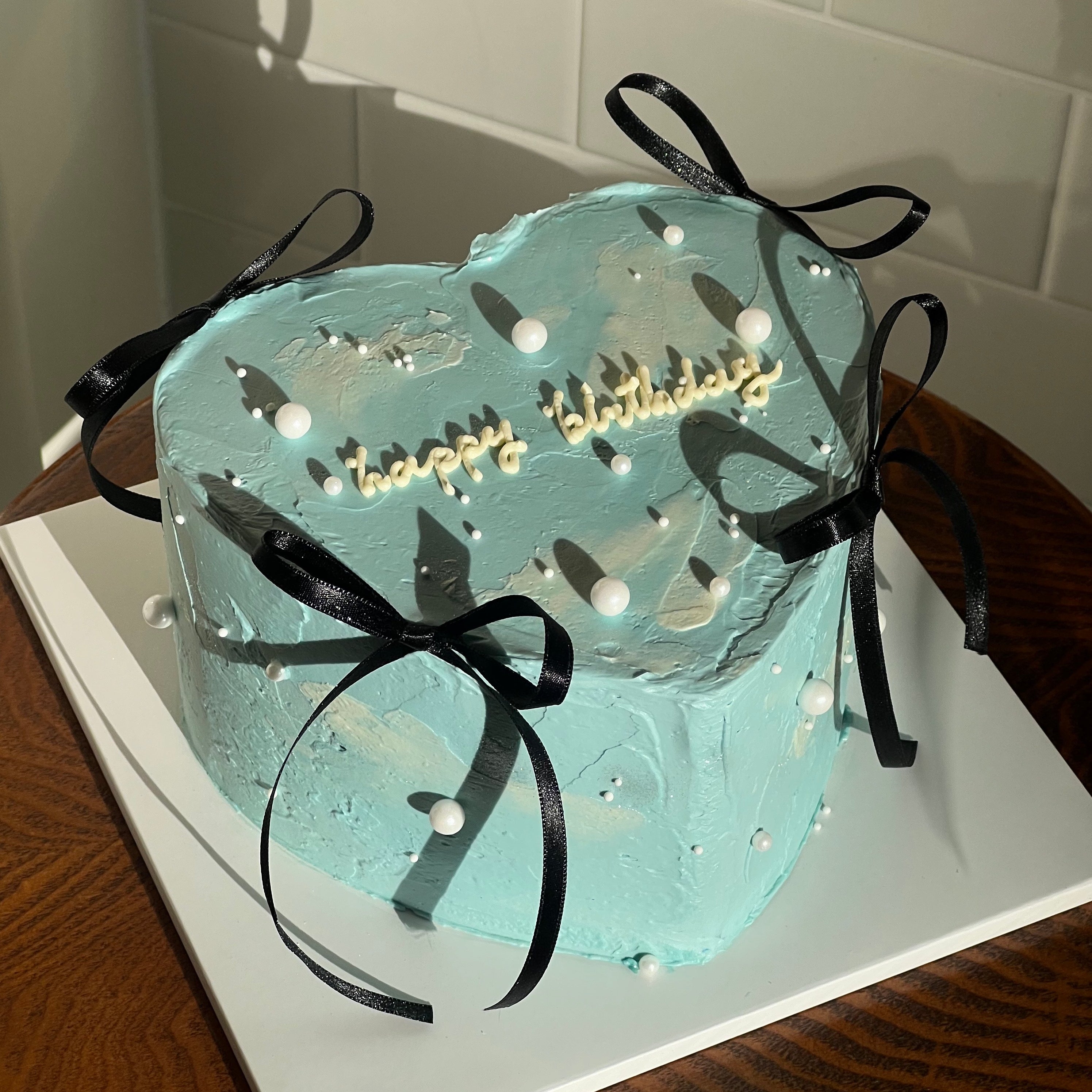 Heart Balletcore Cake (Round/Heart)