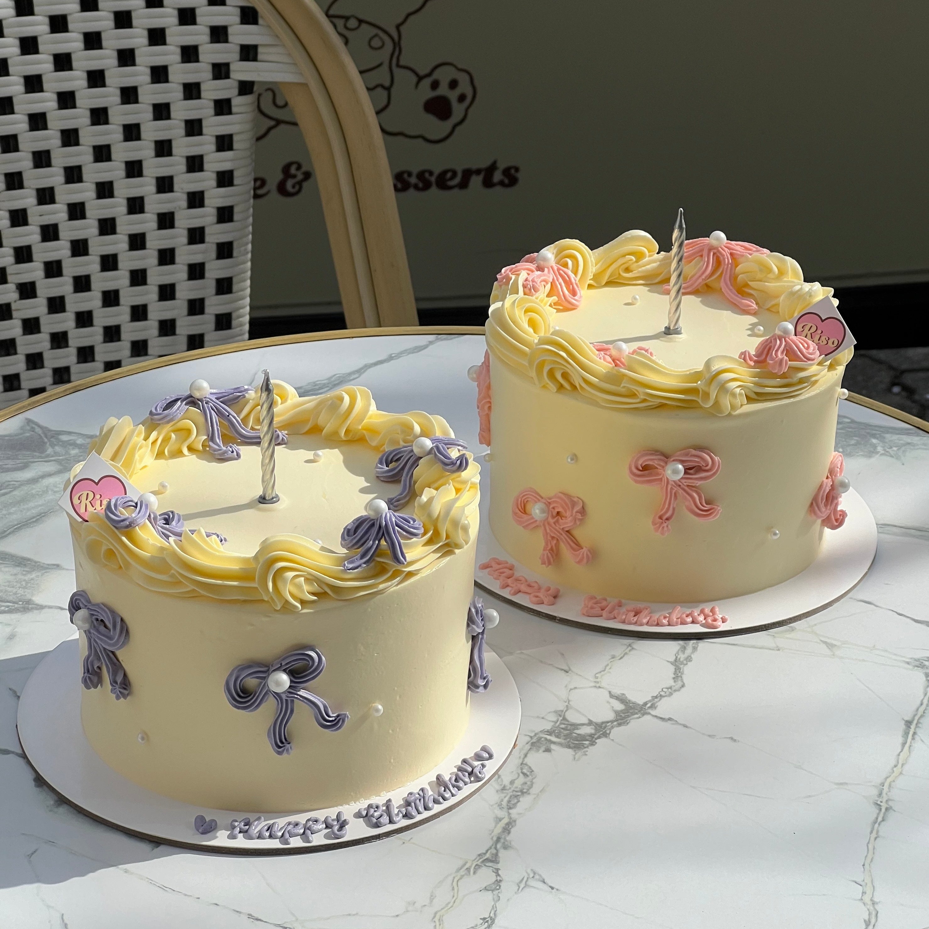 Ribbon Vintage Cake