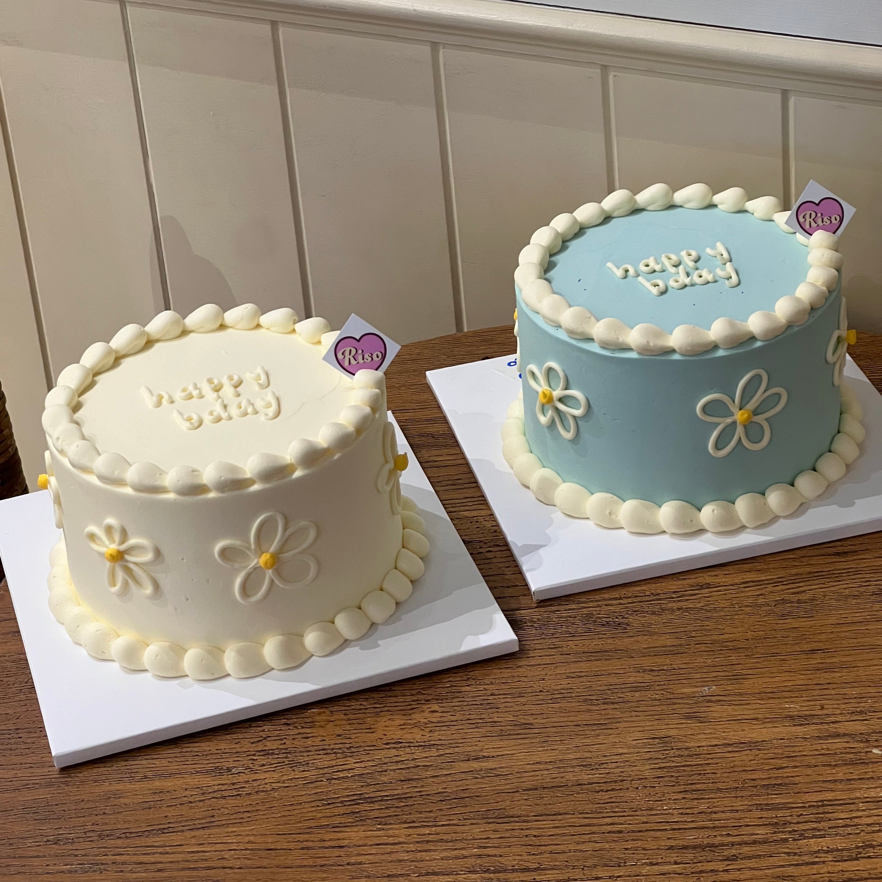 Daisy Cake (Round/Heart)