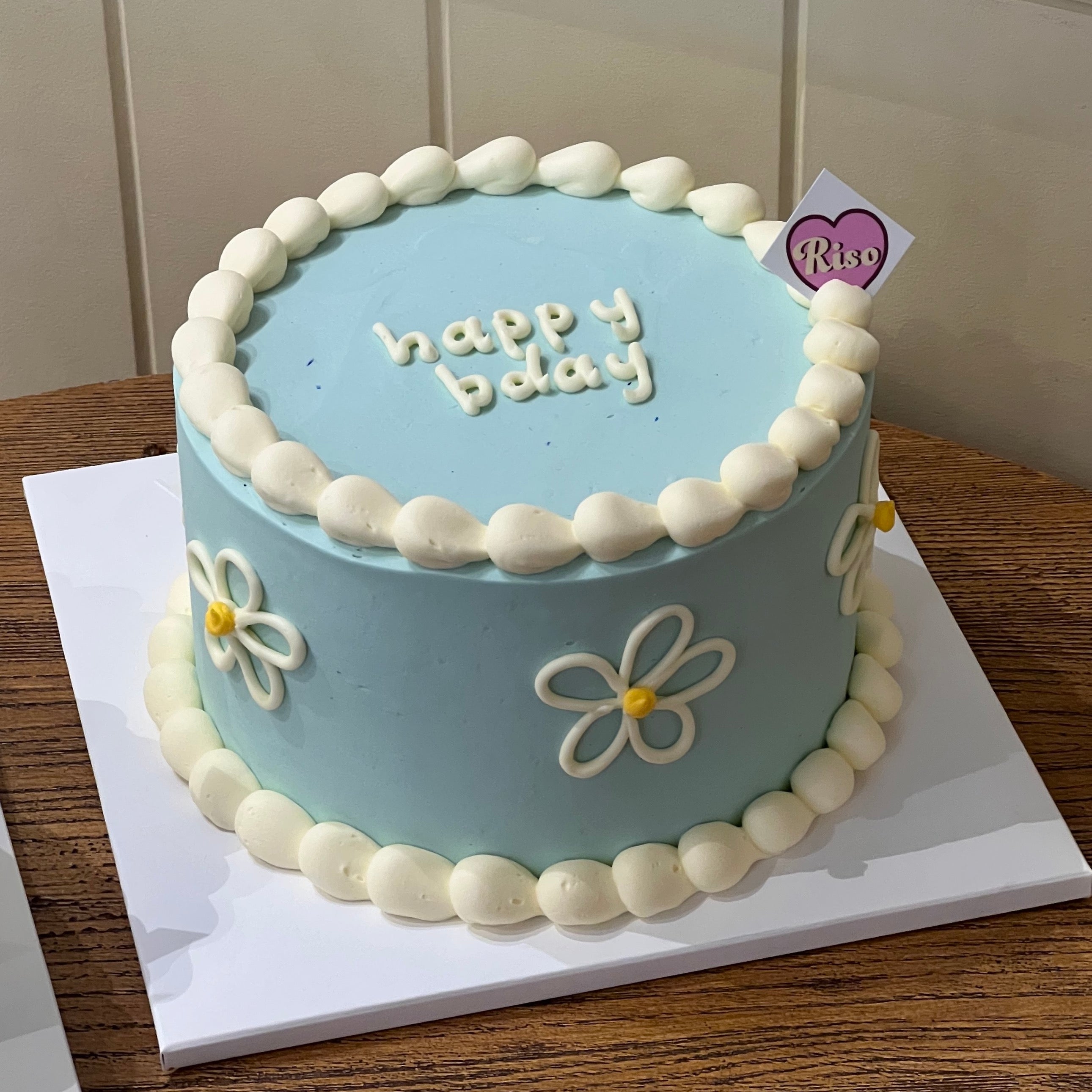Daisy Cake (Round/Heart)