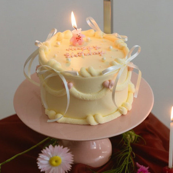 Lovely Balletcore Cake (Round/Heart)