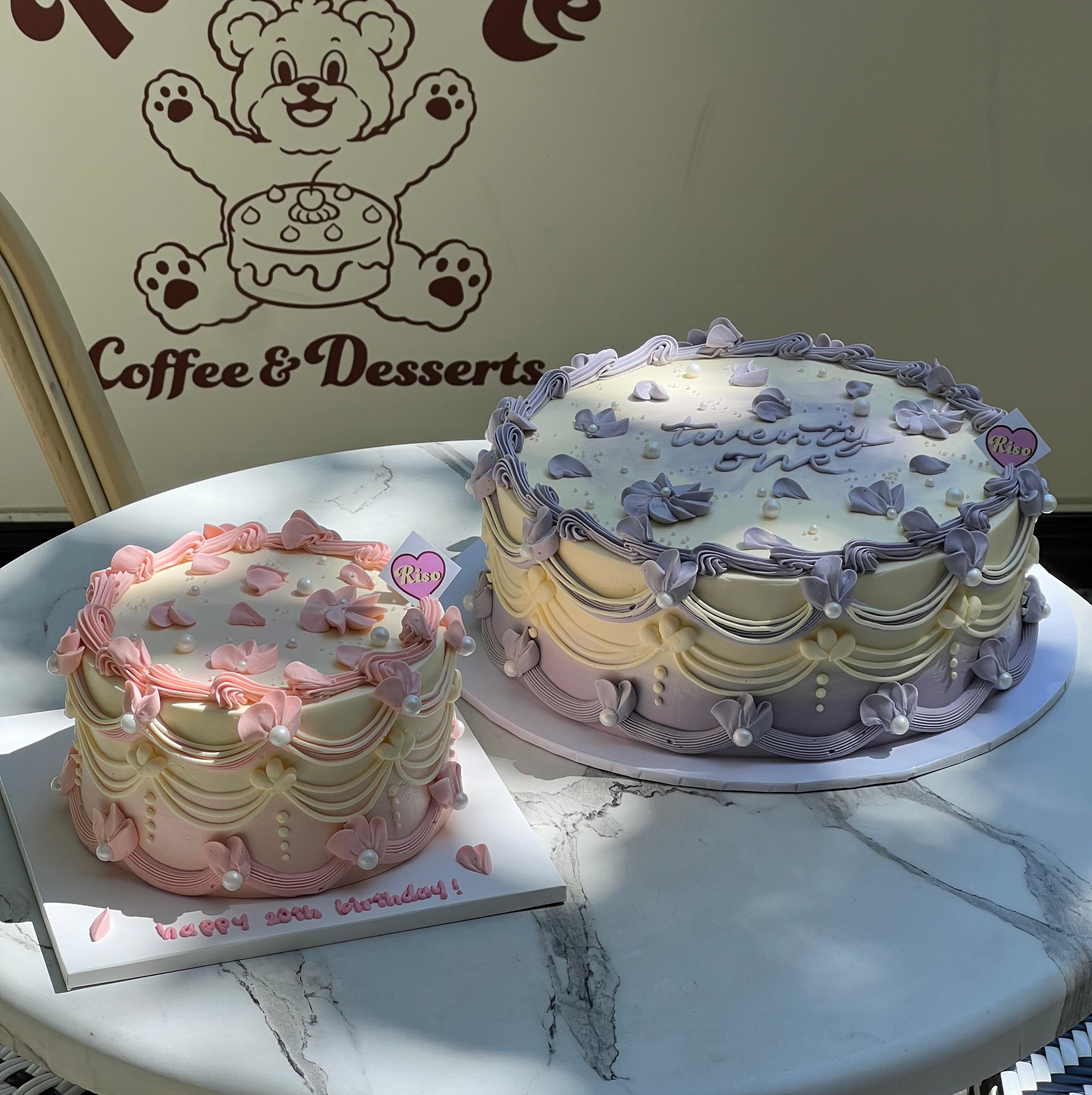 Petal Flower Cake (Round/Heart)