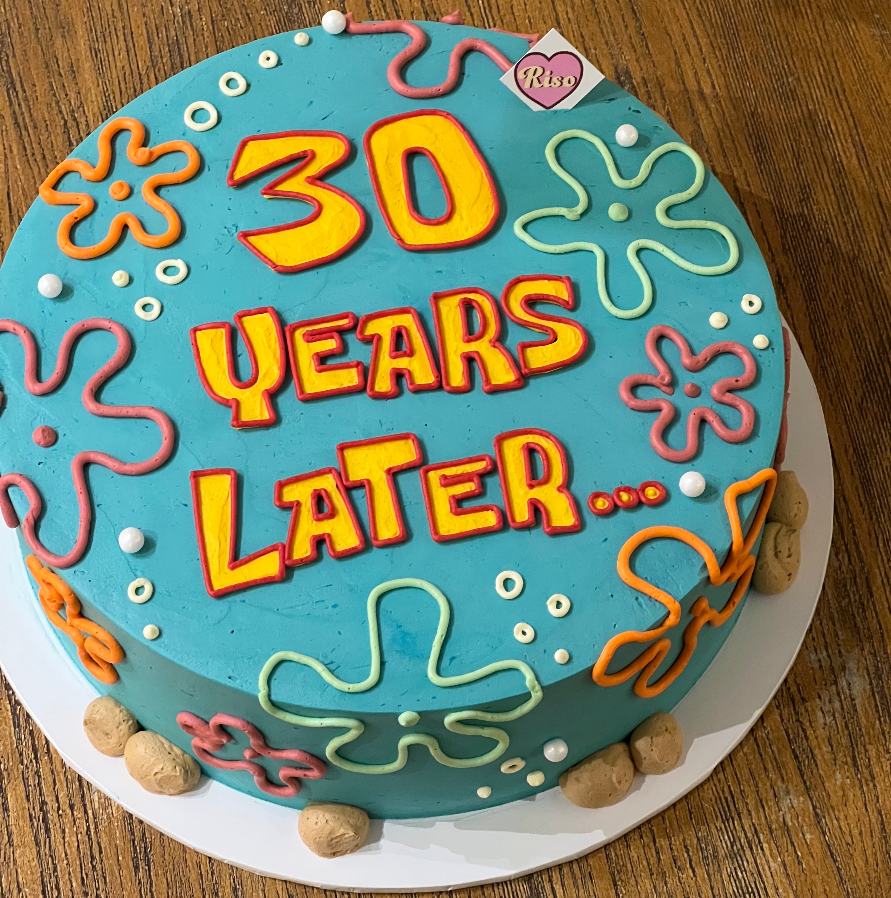 Sponge Bob Cake (Round/Heart)