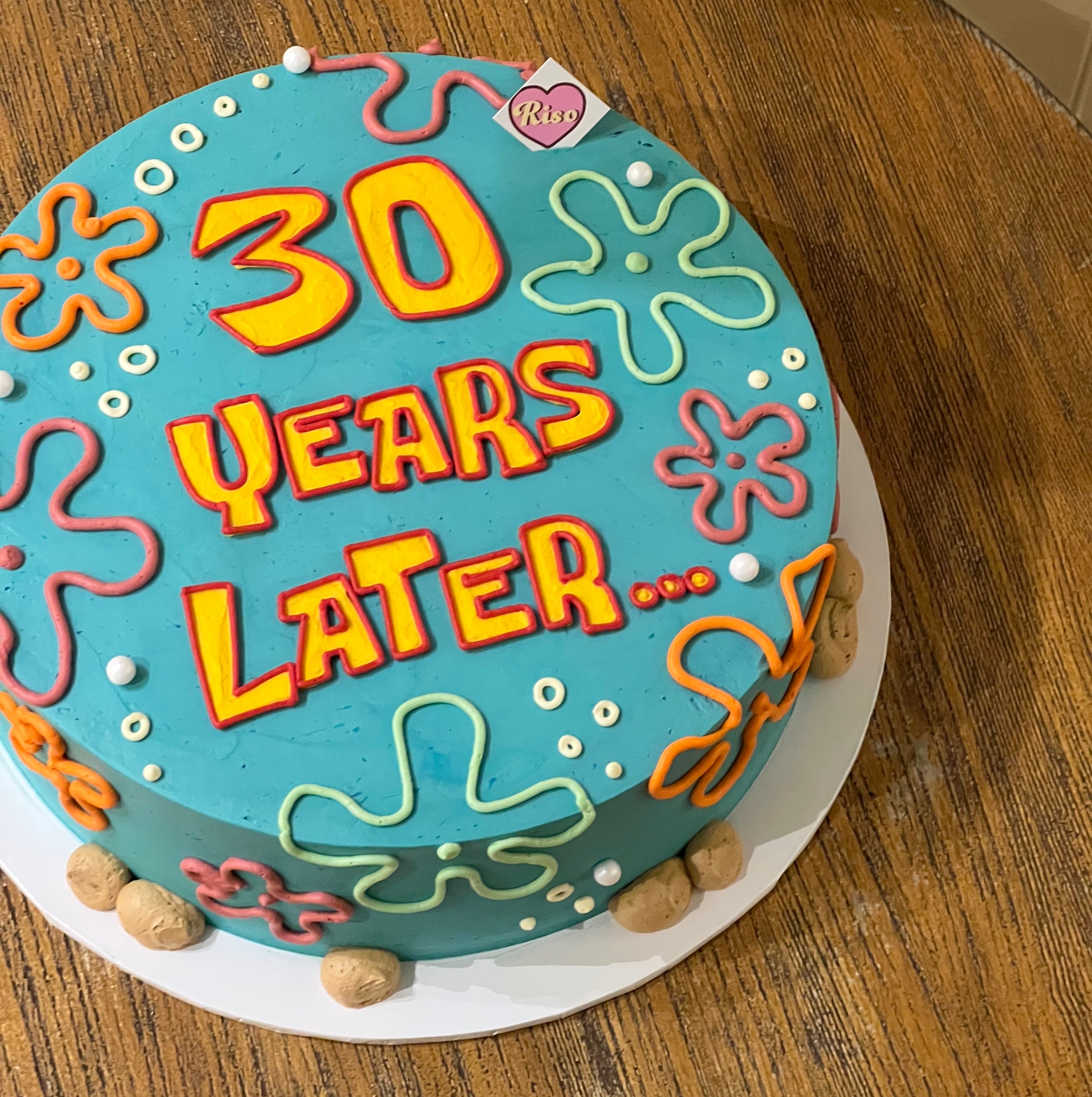 Sponge Bob Cake (Round/Heart)