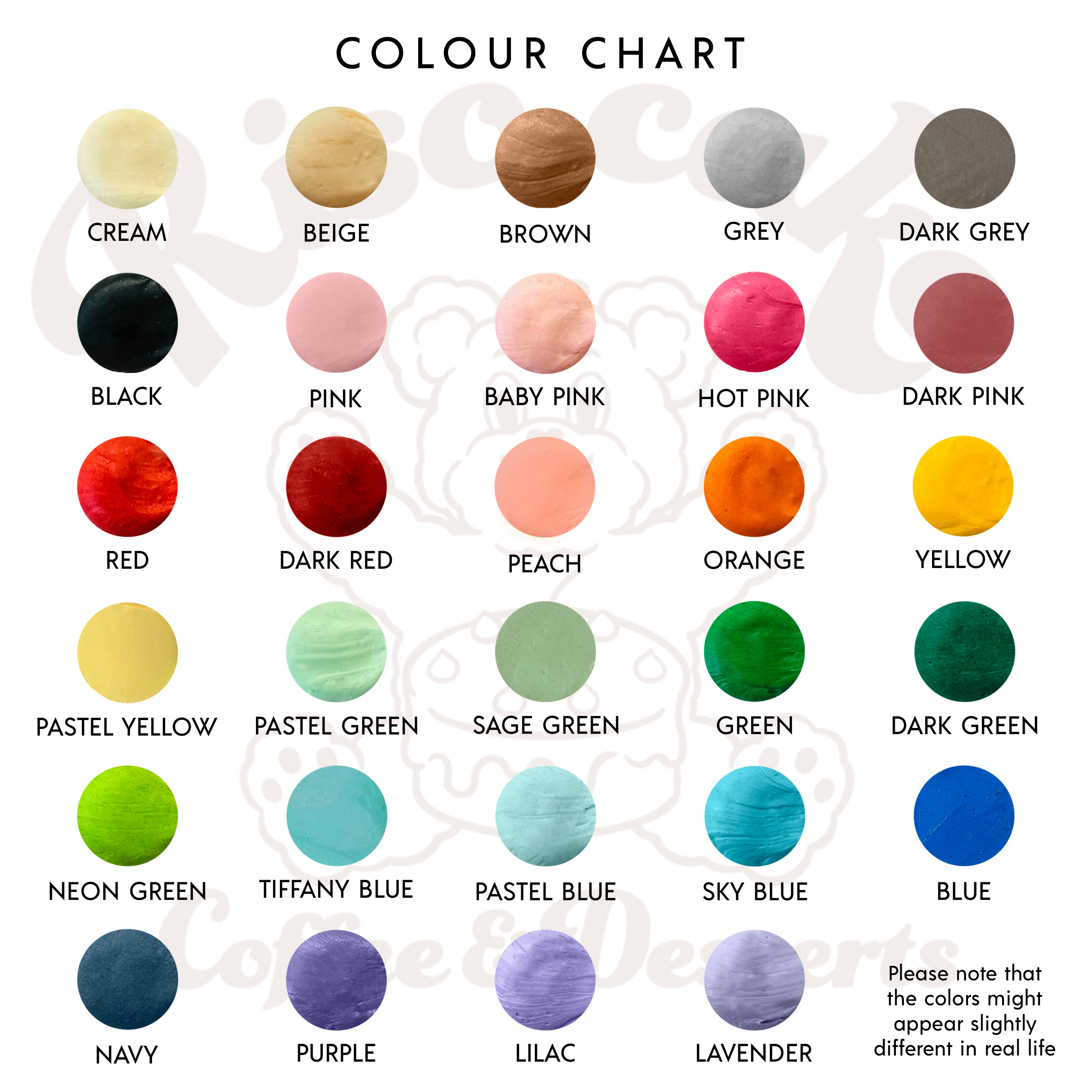 Palette Cake (Round/Heart)