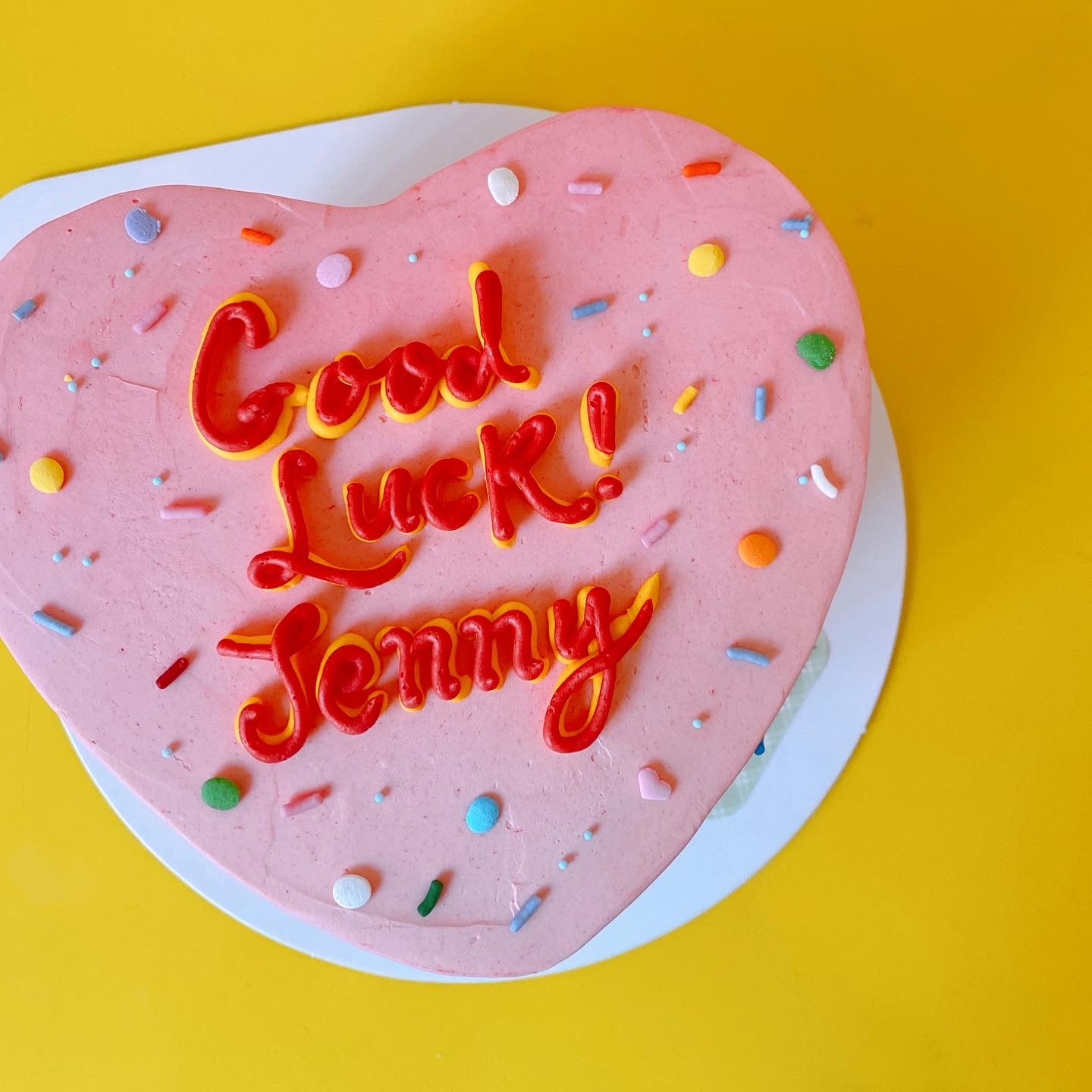 Colour Pop Cake (Round/Heart)