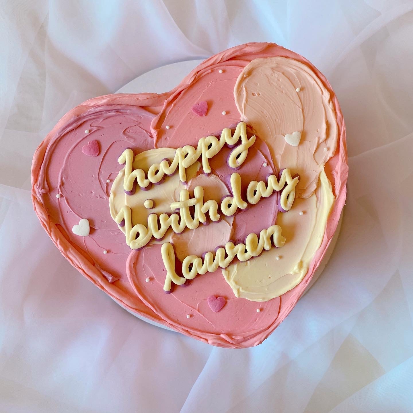 Palette Cake (Round/Heart)