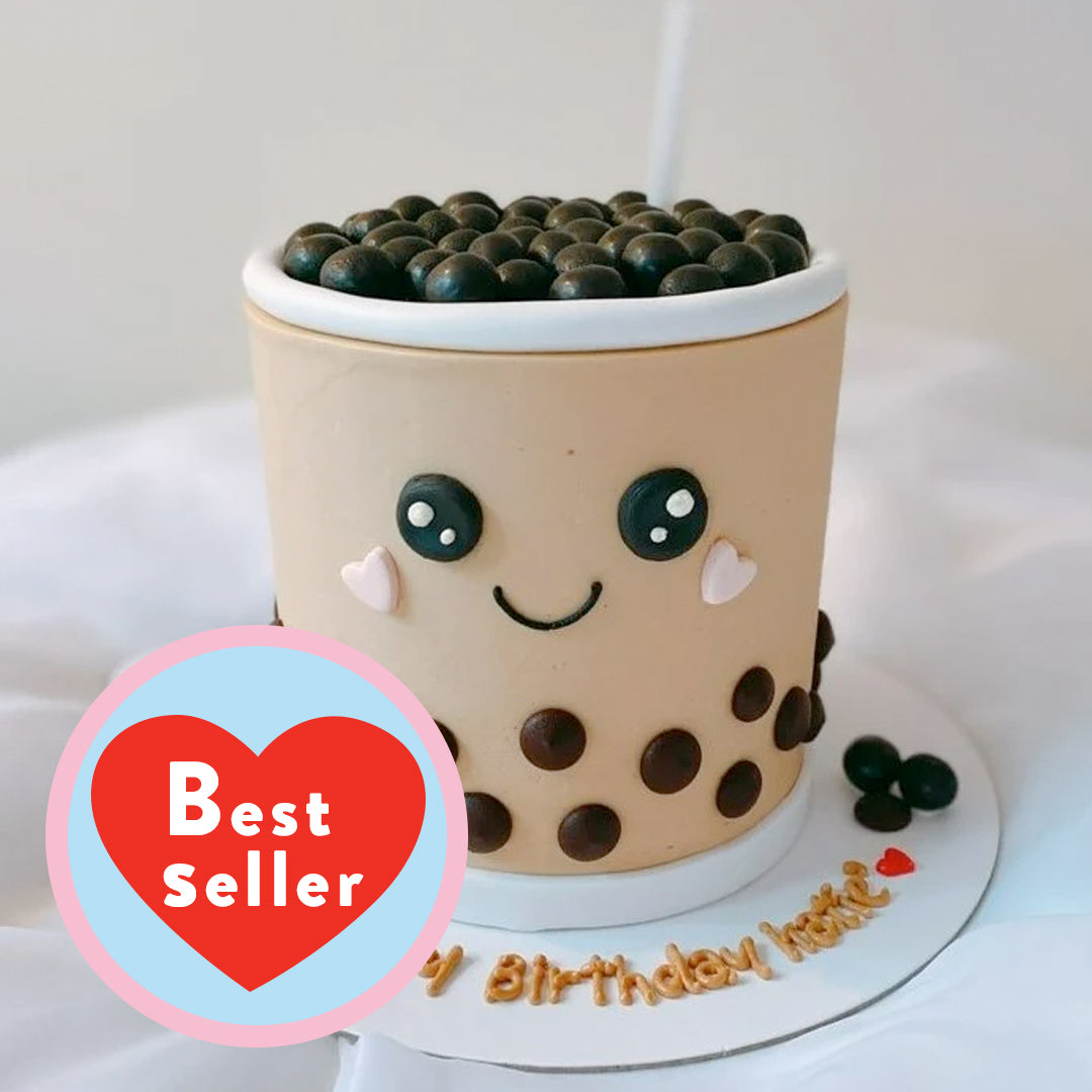 Bubble Tea Cake (Tall Design)