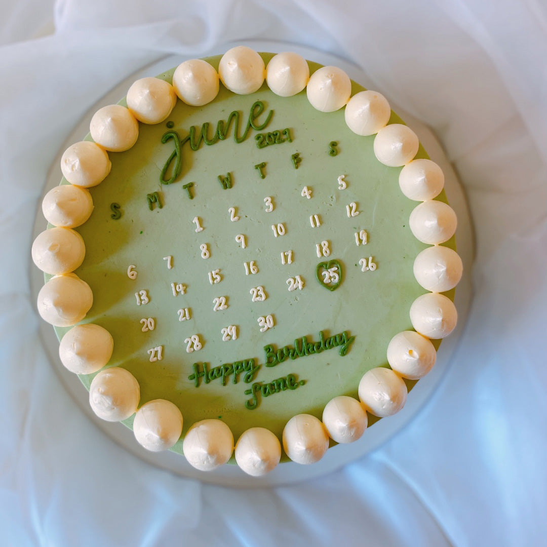 Calendar Cake Riso Cake