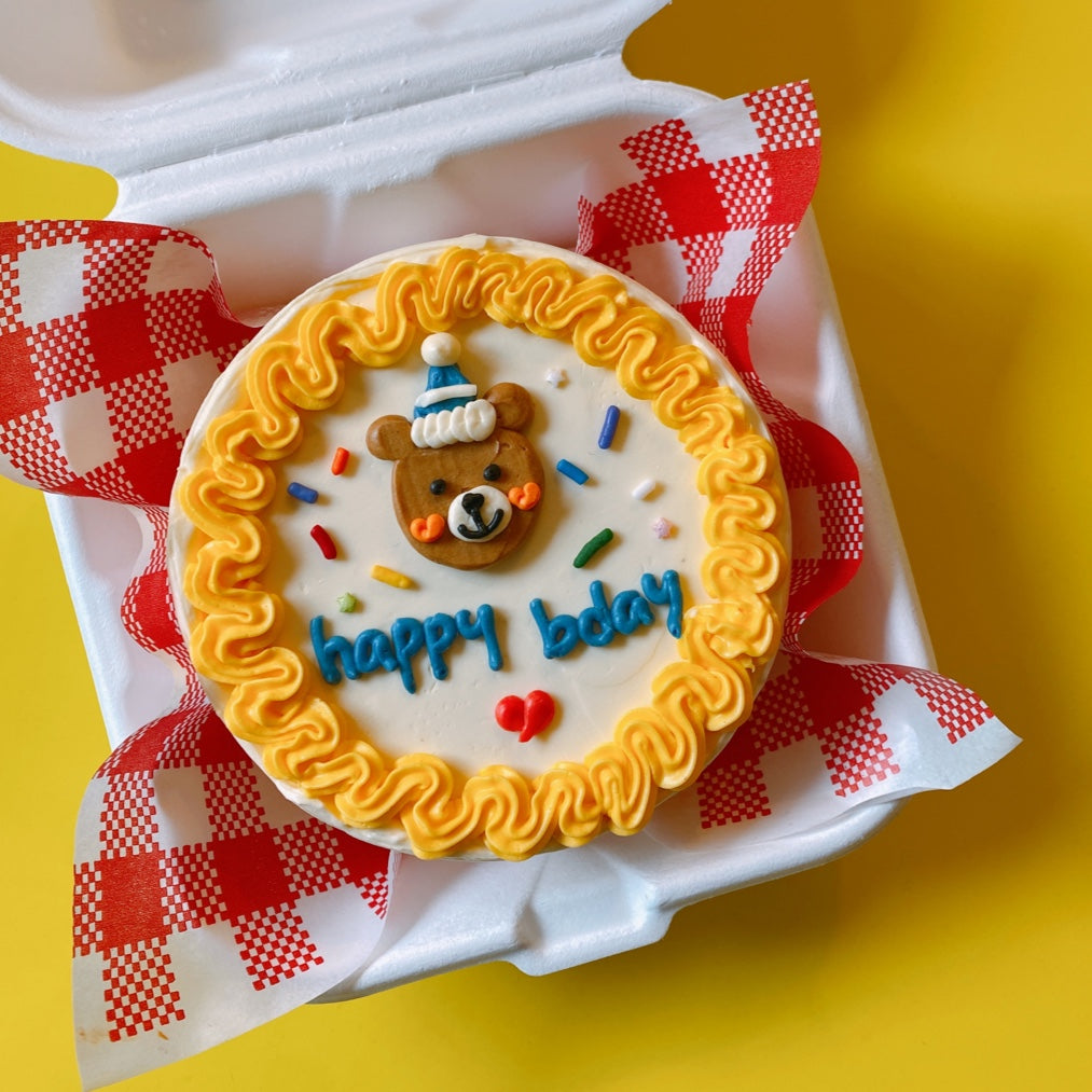 Party Bear Lunch Box Cake Riso Cake
