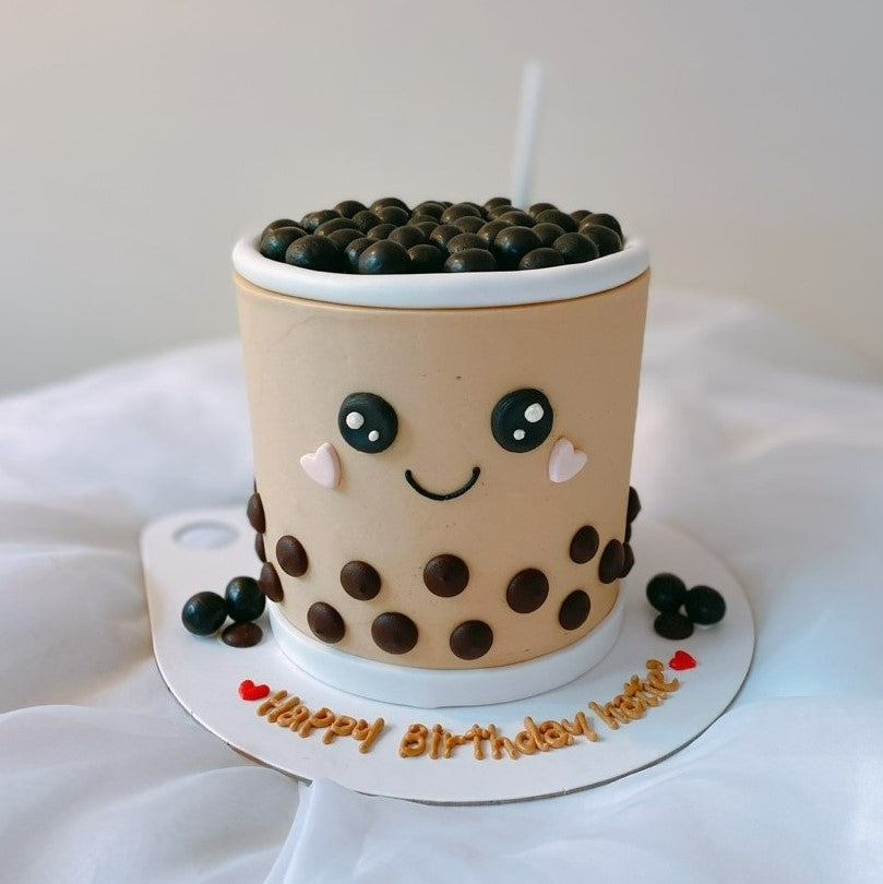 Bubble Tea Cake (Tall Design)