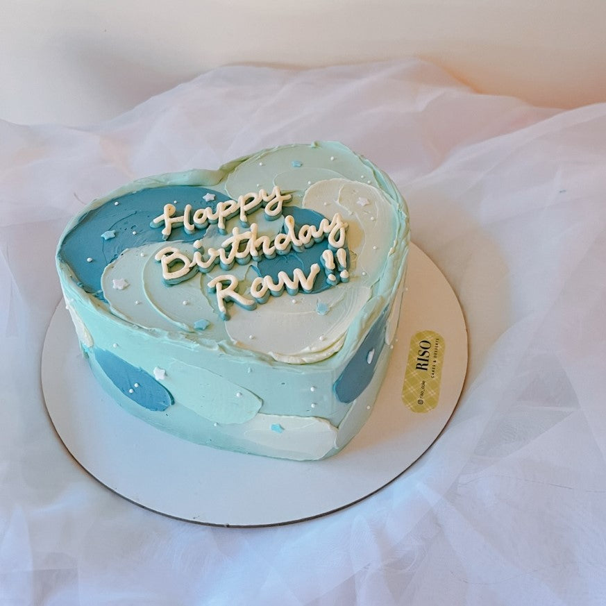 Palette Cake (Round/Heart)