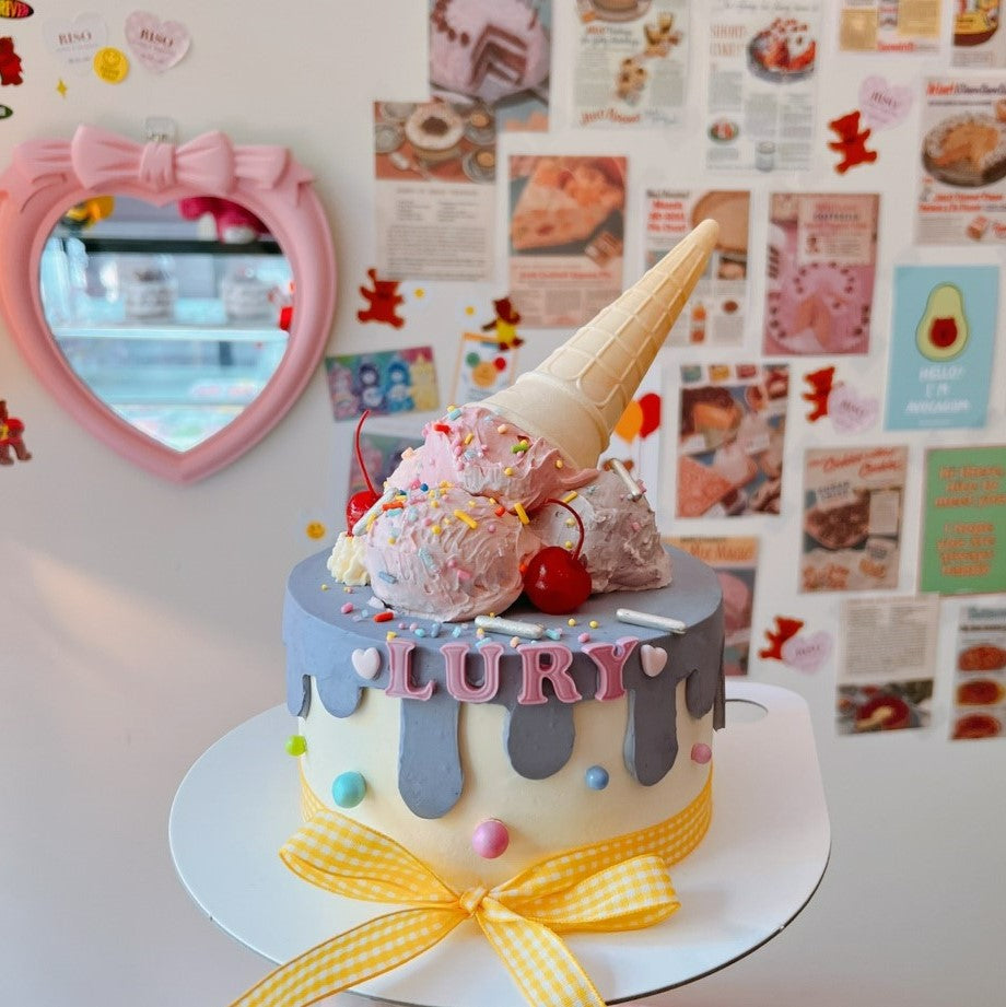 Melting Ice Cream Cake