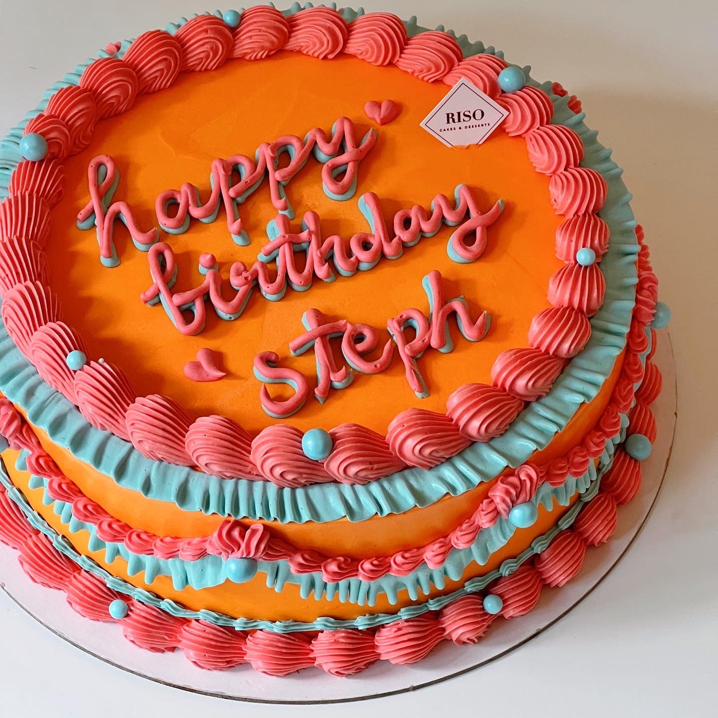 Lace Vintage Cake (Round/Heart)