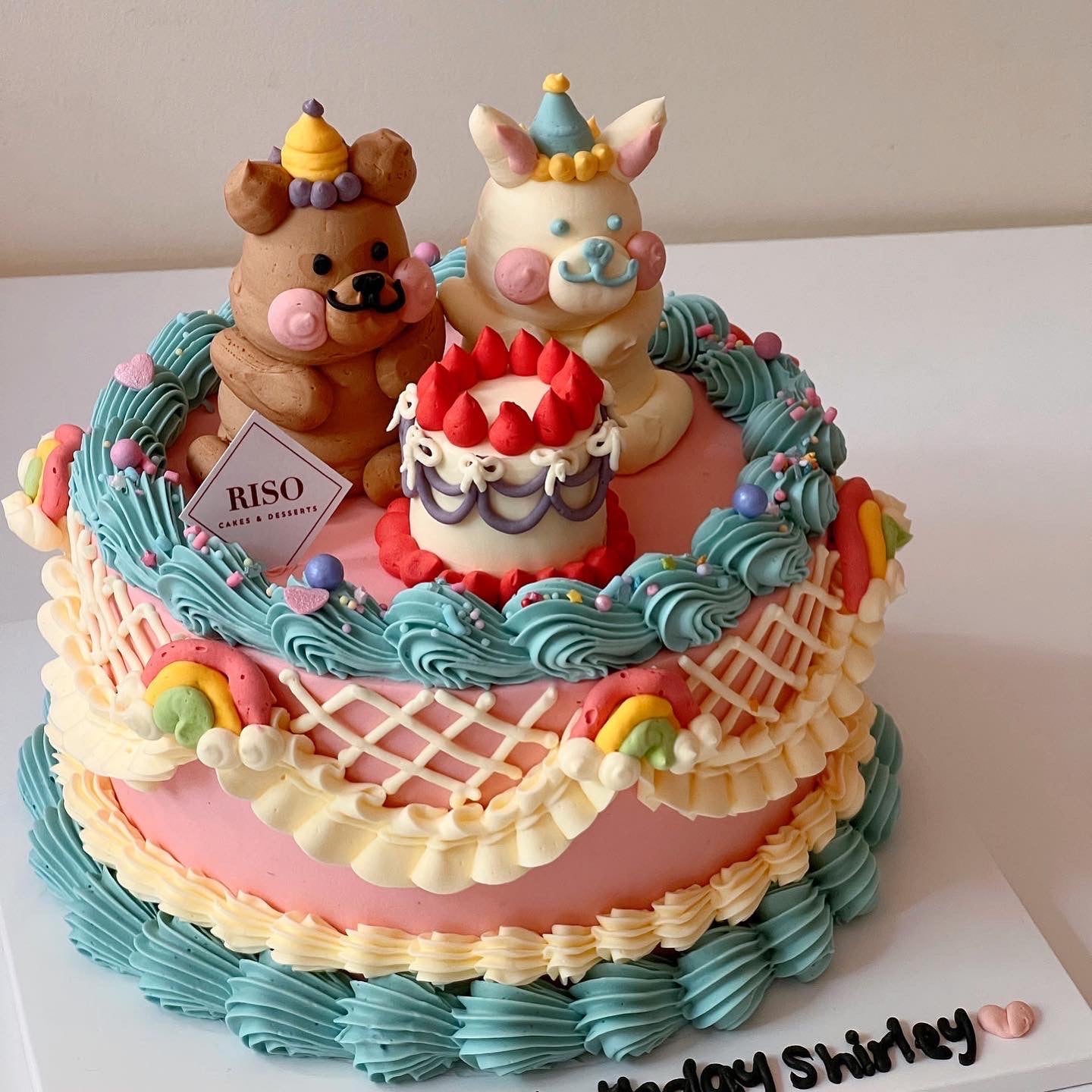 Animal Party Cake