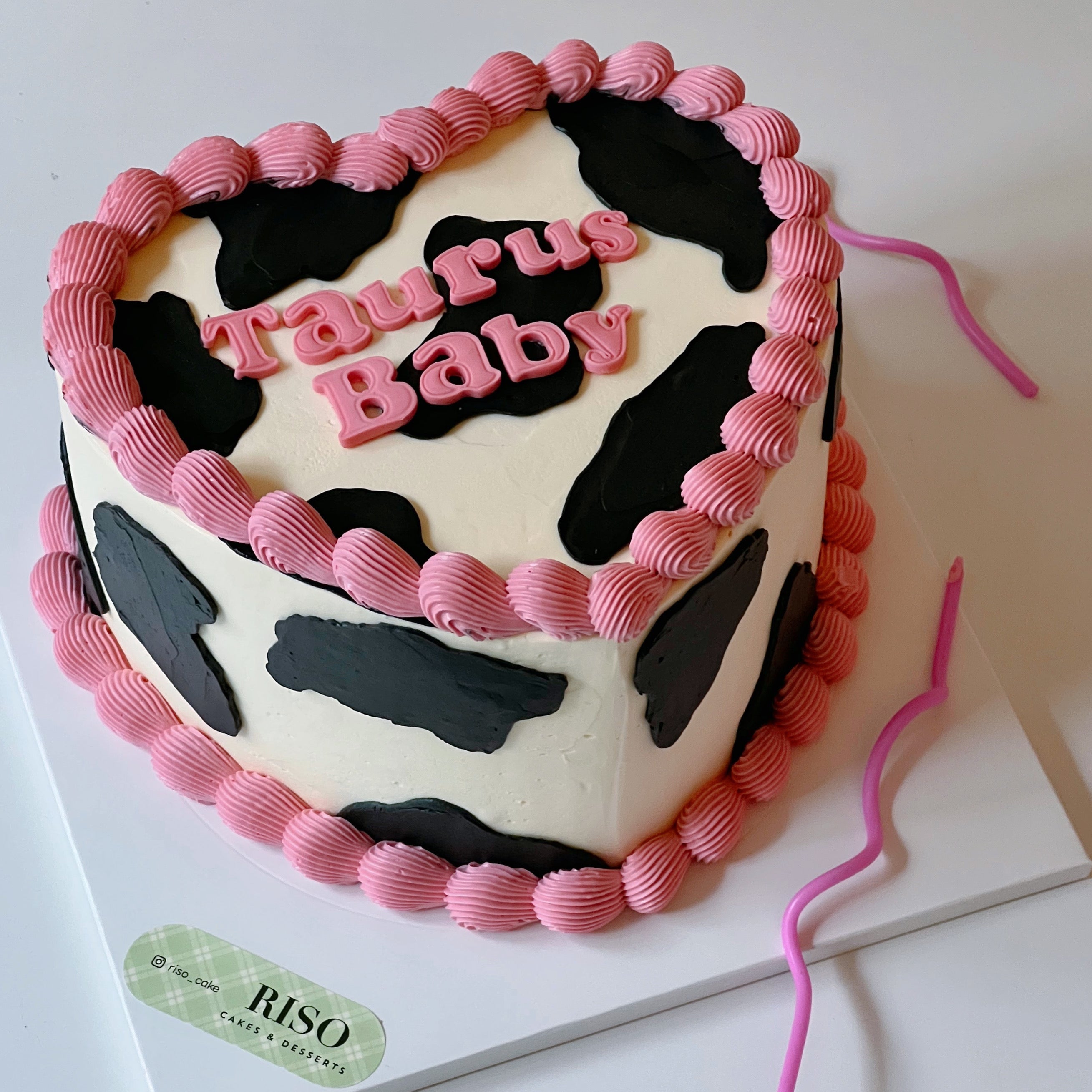 Sexy Cow Cake (Round/Heart)