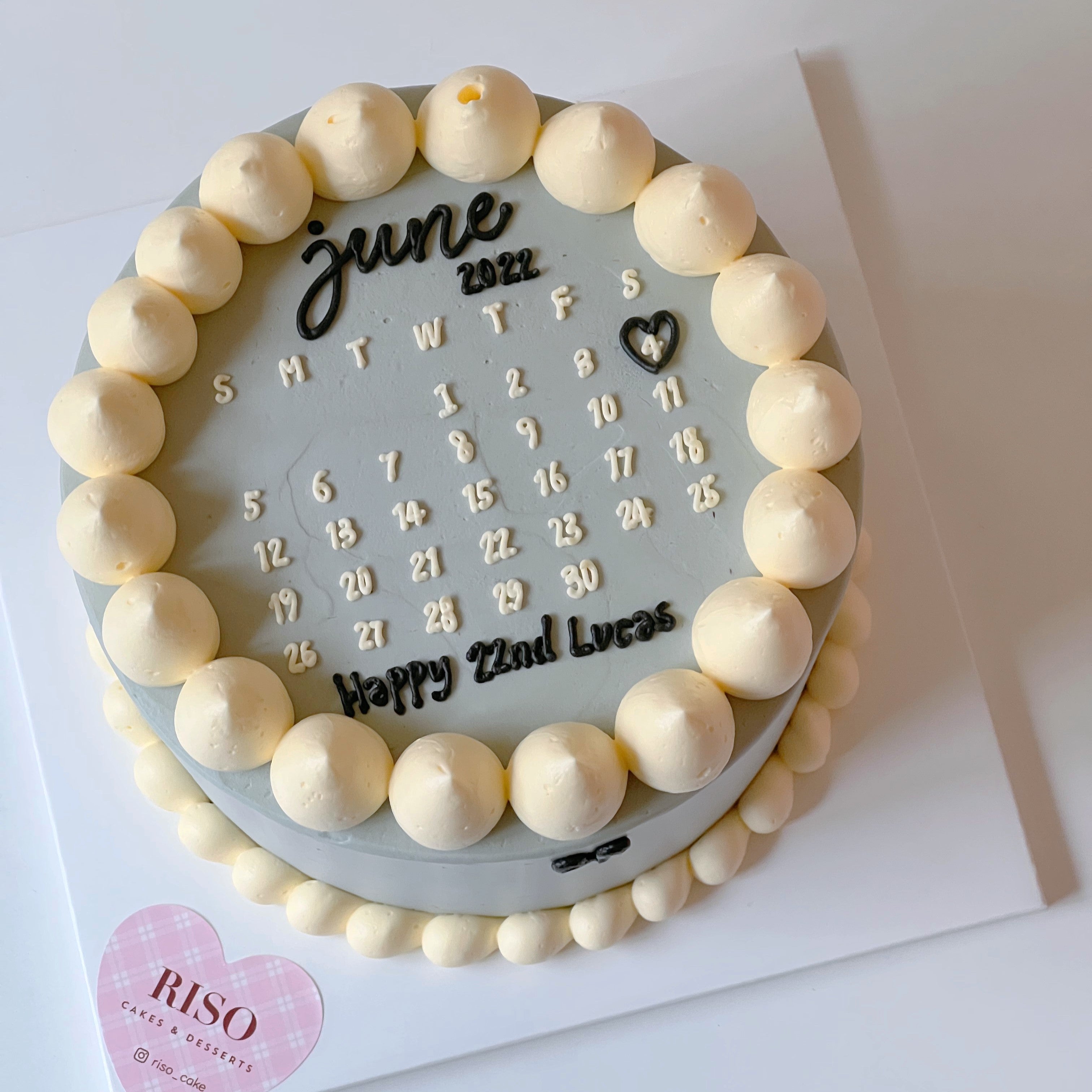 Calendar Cake