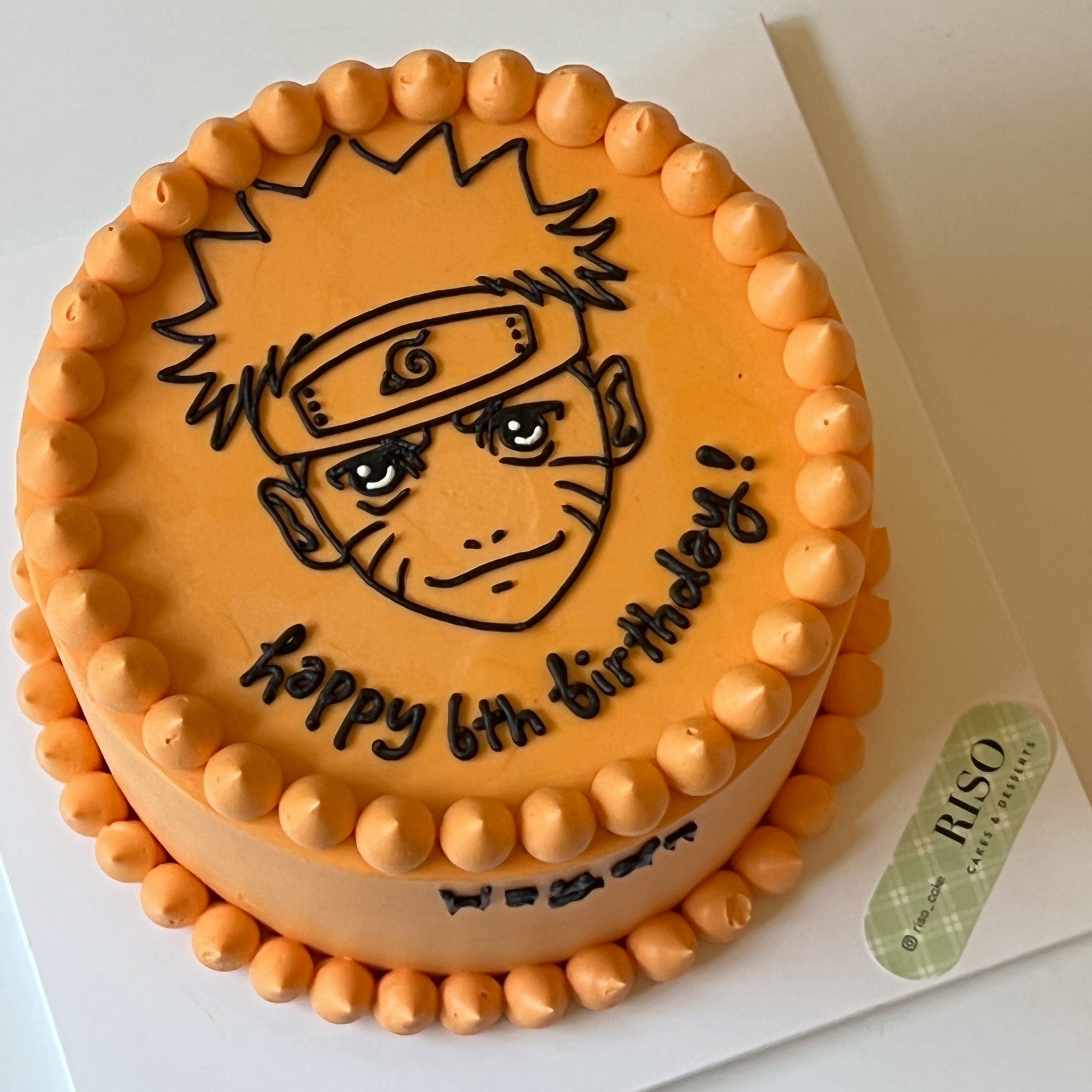 Black & White Character Cake