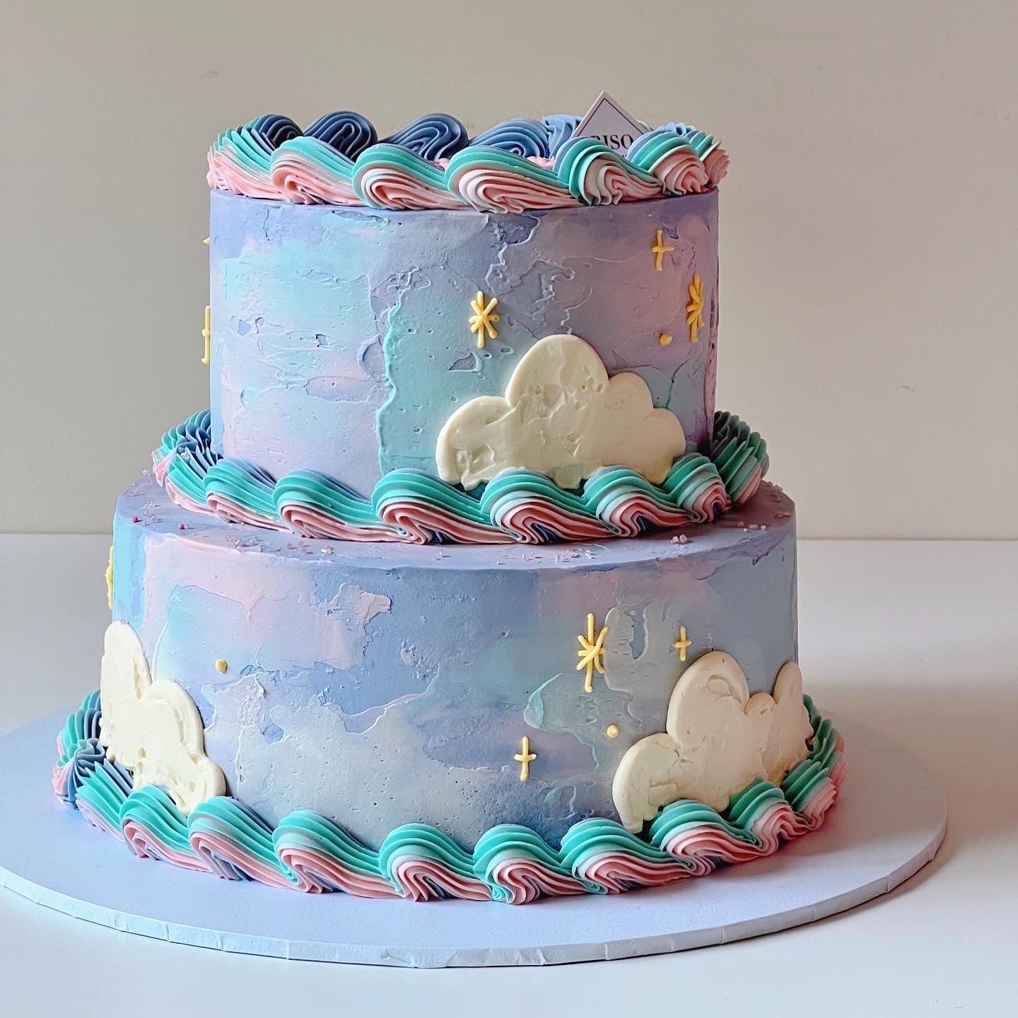 Fairy 2 tier Cake