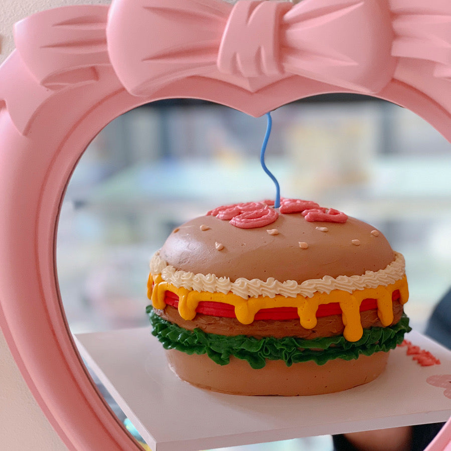 Cheese Burger Cake