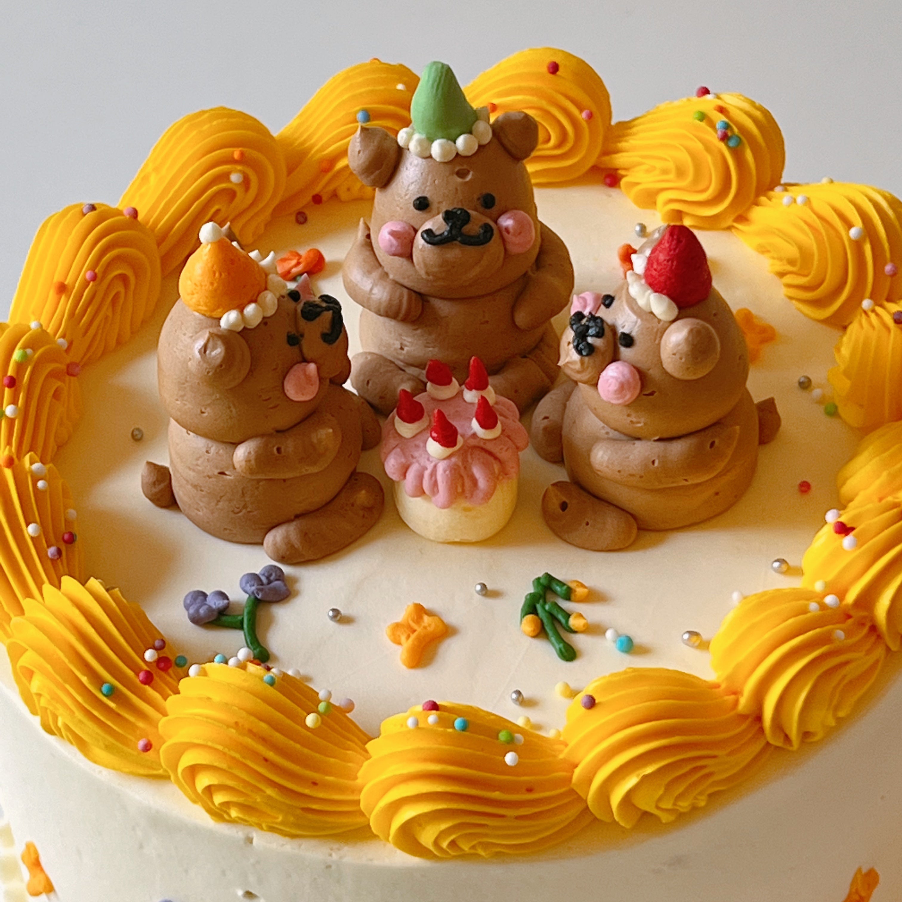 Birthday Bear Cake