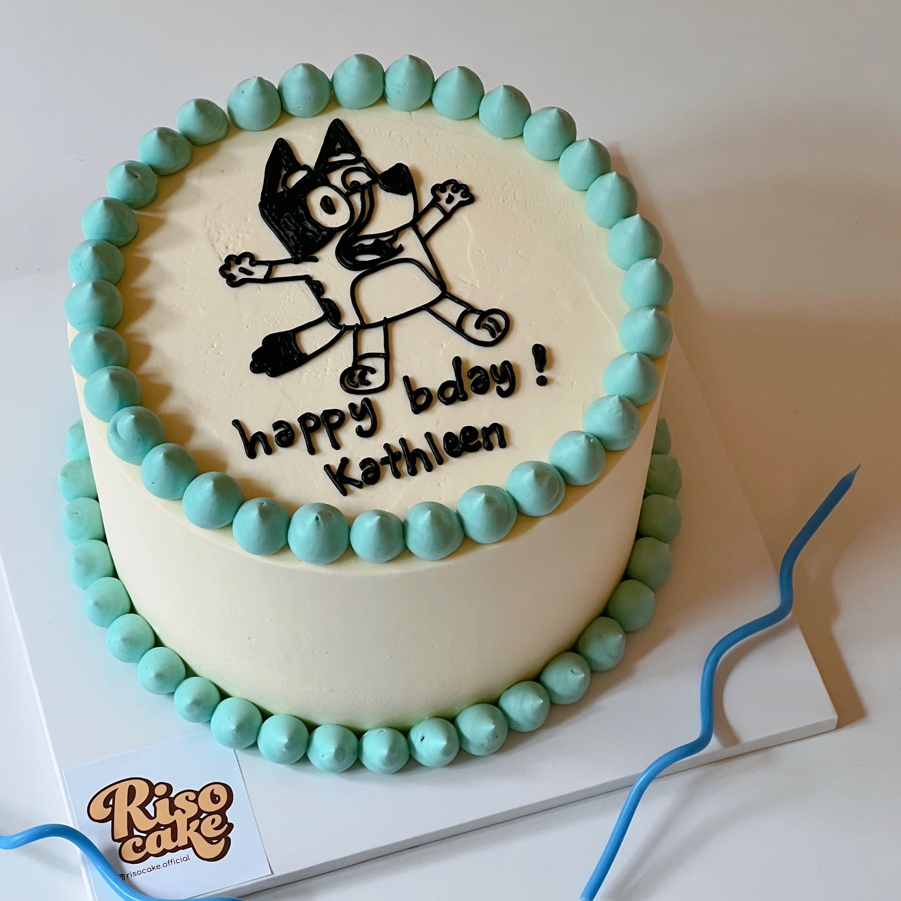 Black & White Character Cake