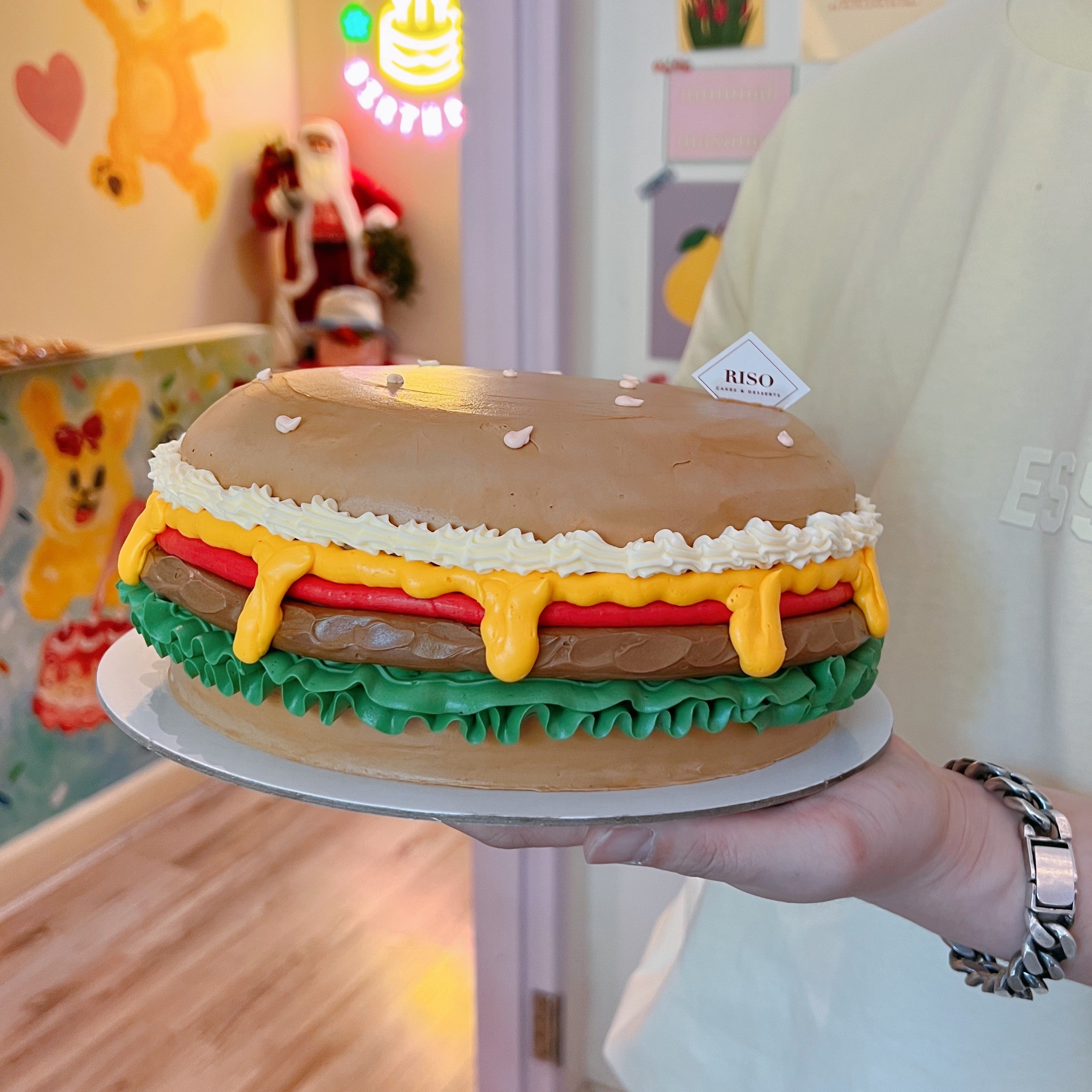 Cheese Burger Cake