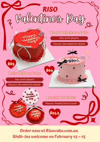 Heart Valentine's Day Cake