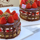 Dubai Strawberry Cake