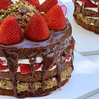 Dubai Strawberry Cake