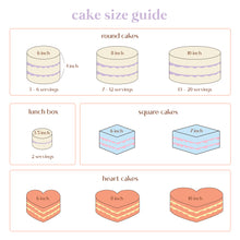 Load image into Gallery viewer, Simple Vintage Cake (Round/Heart)
