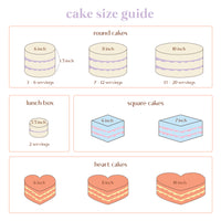 Vintage Text Cake 2 (Round/Heart)