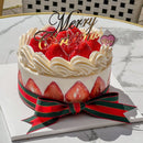 2025 Christmas Strawberry Cake