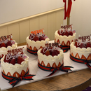 2025 Christmas Strawberry Cake