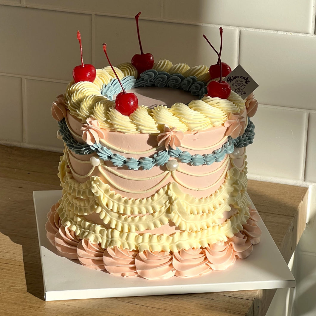 Pastel Baby Cake (Tall Design)