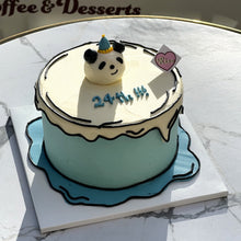 Load image into Gallery viewer, Melting Animal Face Cake

