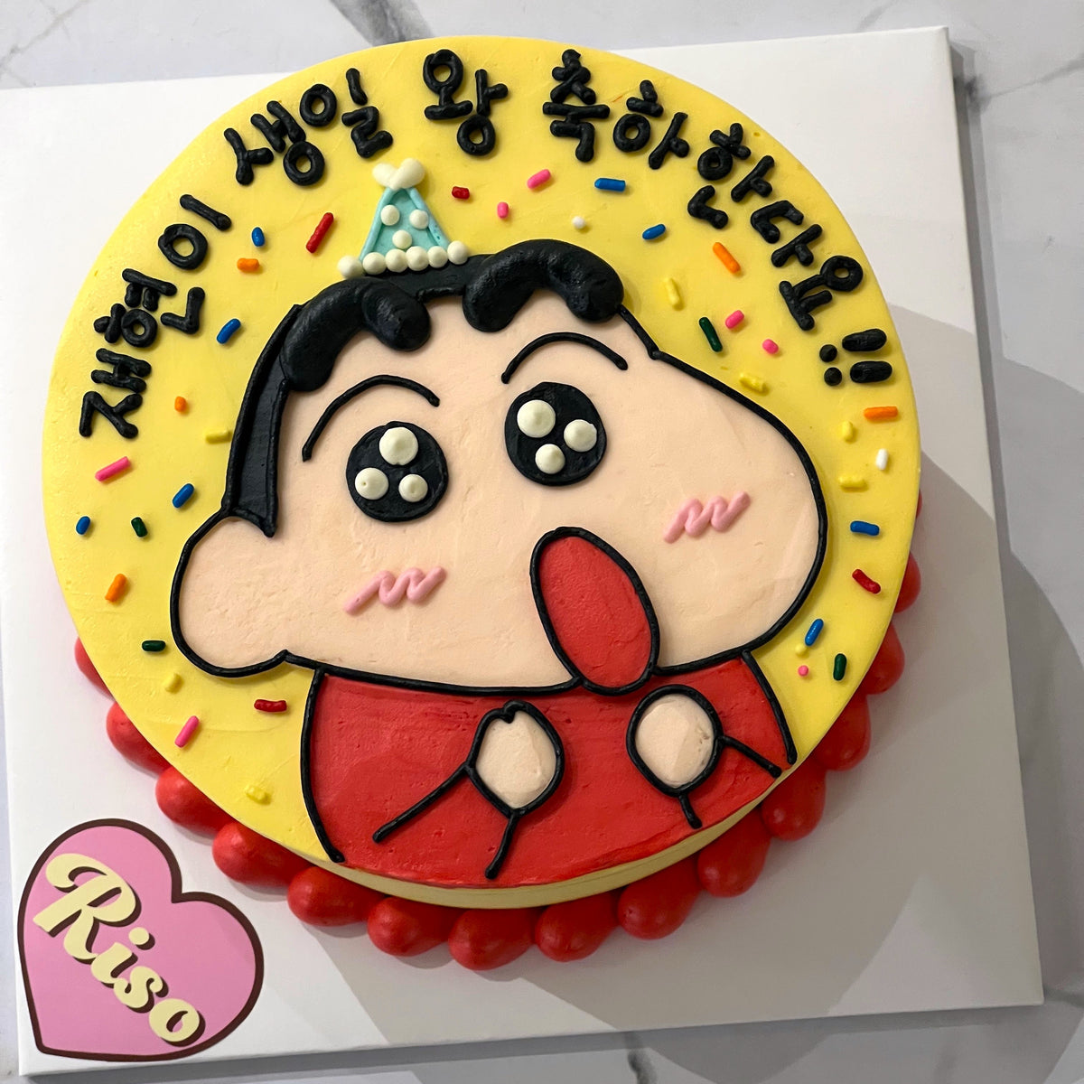 Crayon Shin-Chan Cake – Riso Cake