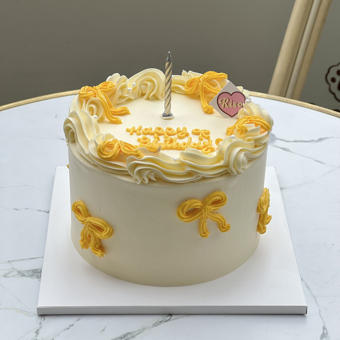 [SEPTEMBER SPECIAL] Ribbon Cake 6"
