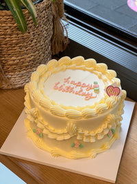 [OCTOBER SPECIAL] Rose Vintage Cake 6"